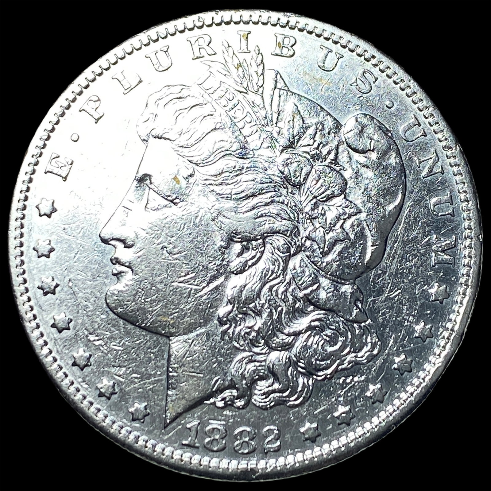 1882 Morgan Silver Dollar CLOSELY UNCIRCULATED: 1882 Morgan Silver Dollar CLOSELY UNCIRCULATED