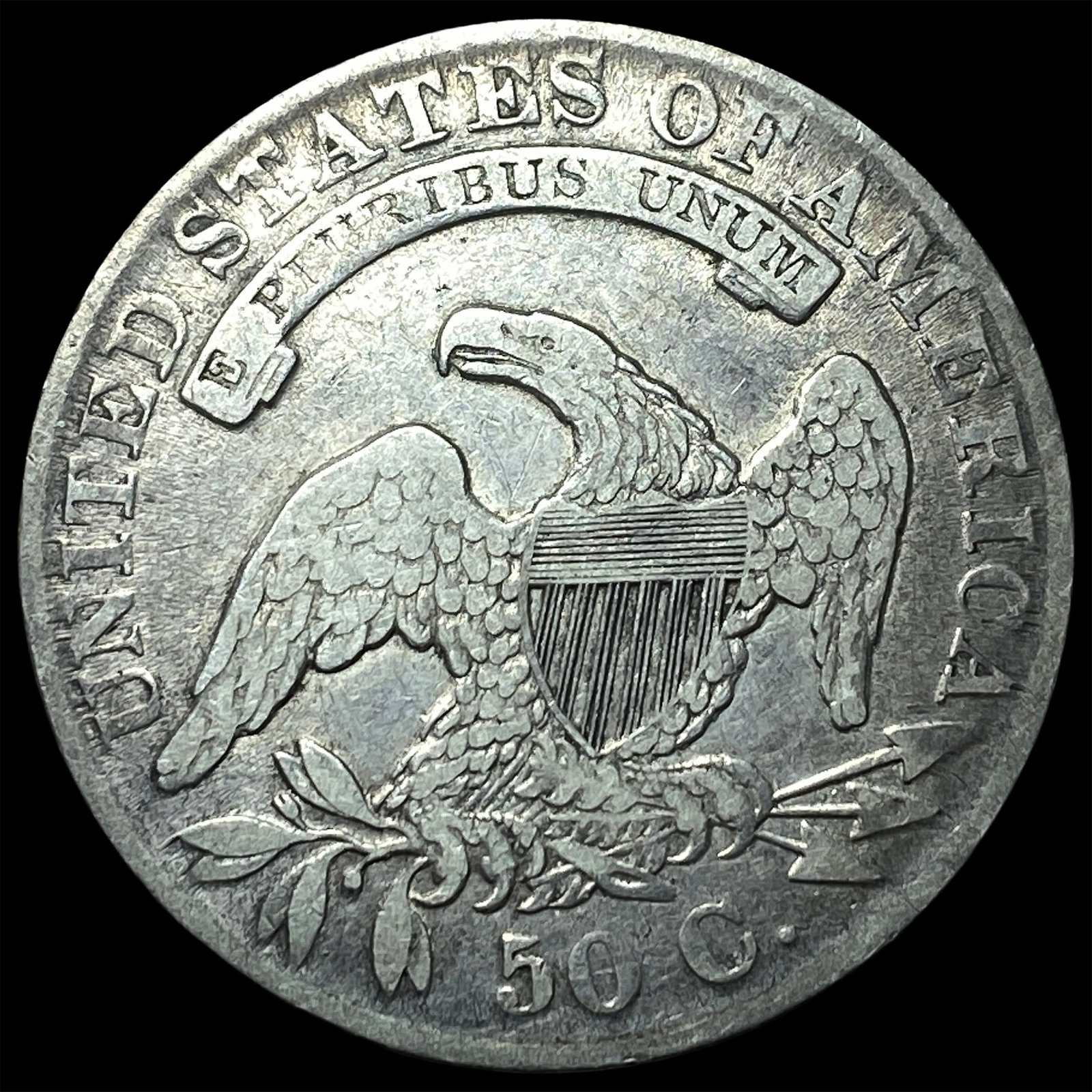 1831 Capped Bust Half Dollar ABOUT UNCIRCULATED - 2
