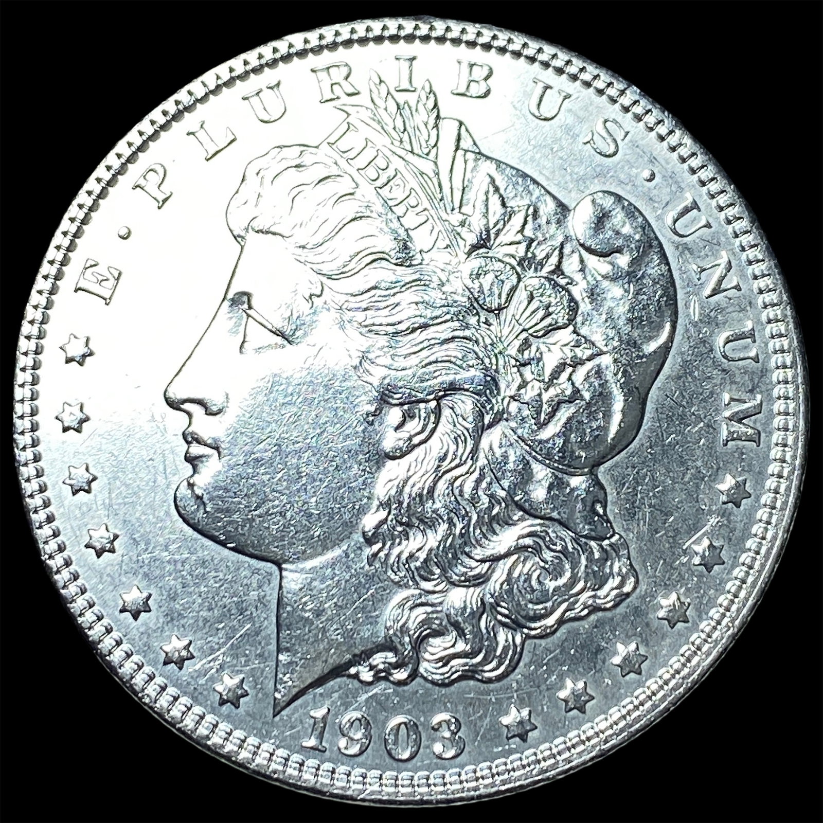 1903 Morgan Silver Dollar CLOSELY UNCIRCULATED: 1903 Morgan Silver Dollar CLOSELY UNCIRCULATED