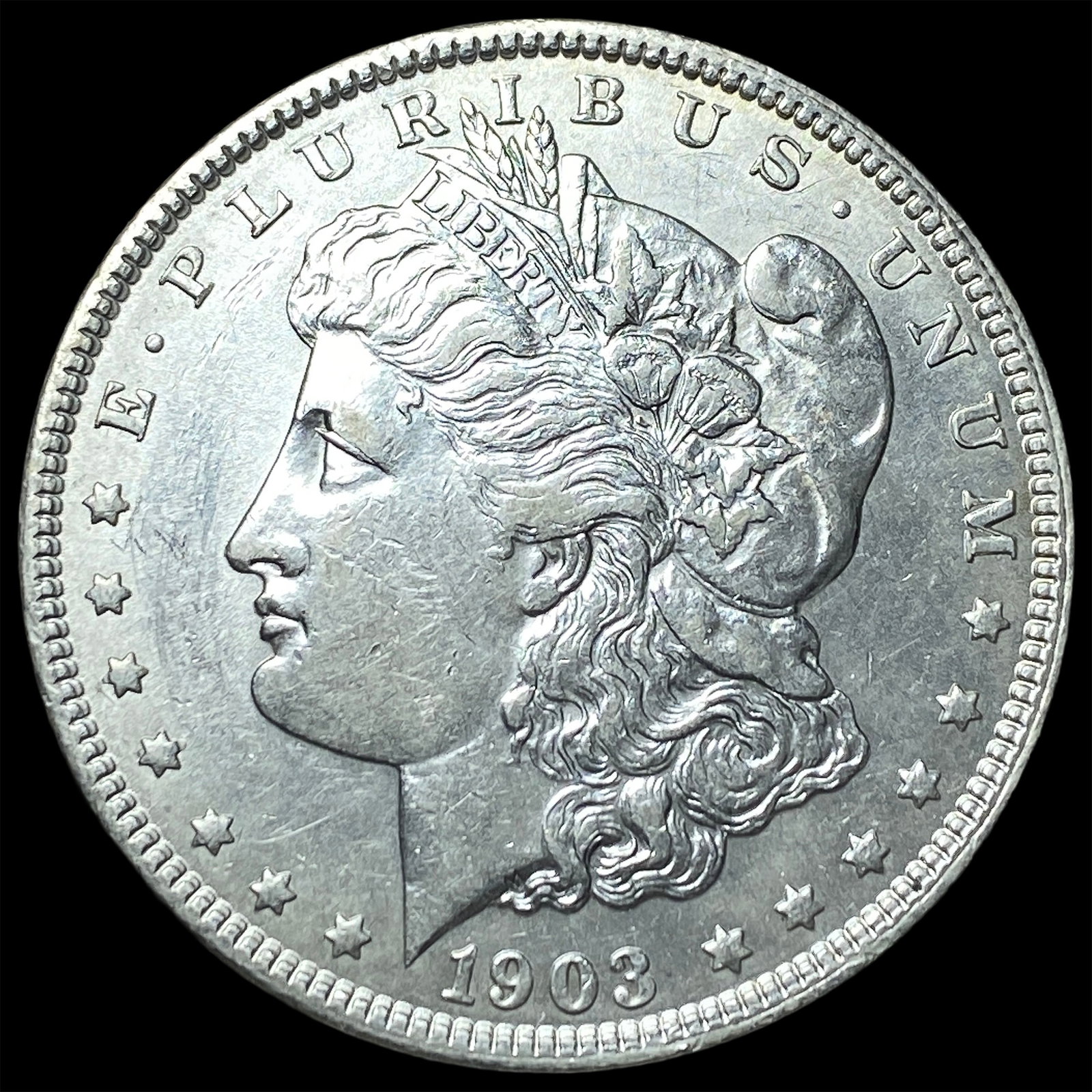 1903 Morgan Silver Dollar CLOSELY UNCIRCULATED: 1903 Morgan Silver Dollar CLOSELY UNCIRCULATED