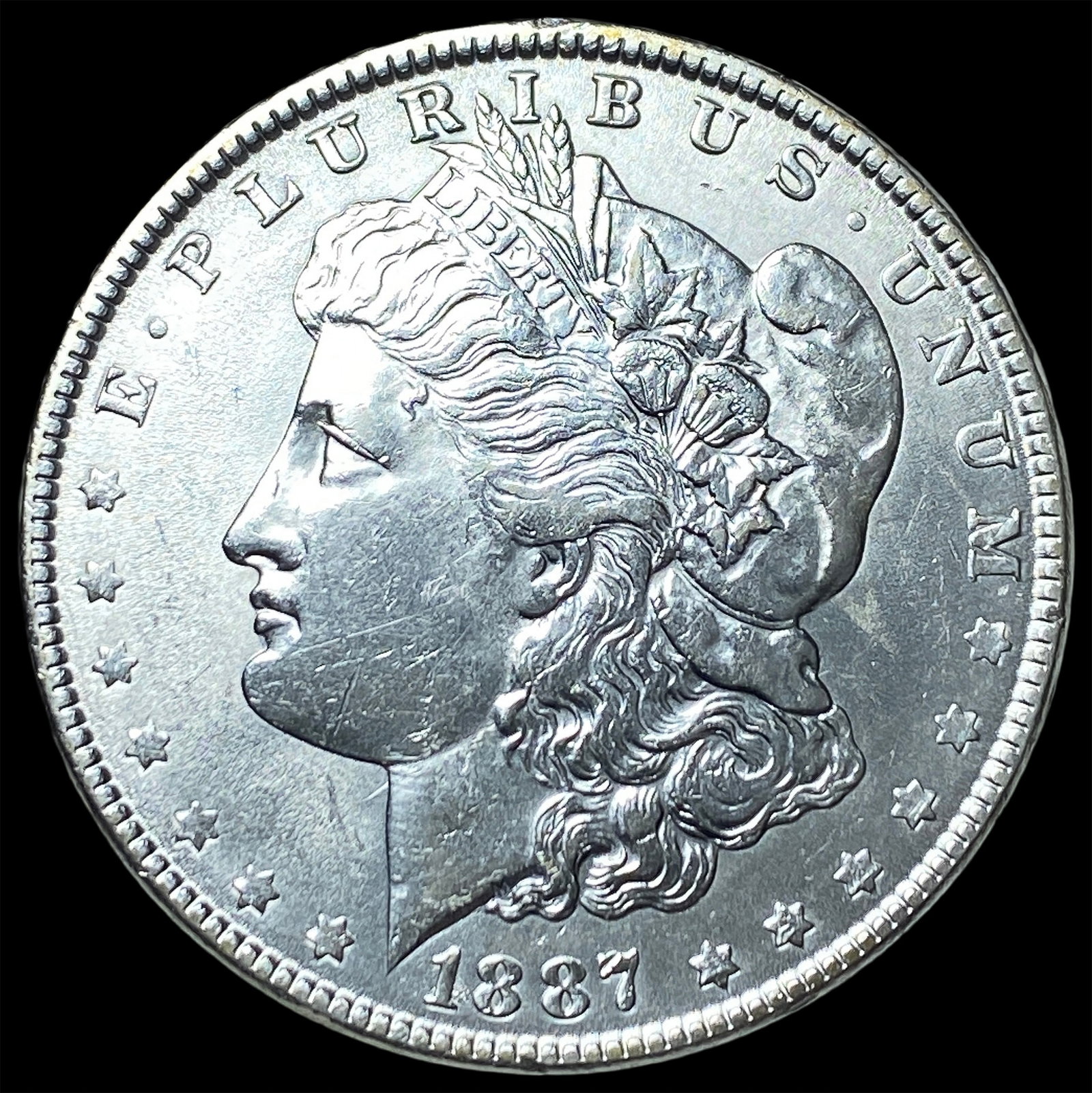 1887 Morgan Silver Dollar UNCIRCULATED: 1887 Morgan Silver Dollar UNCIRCULATED