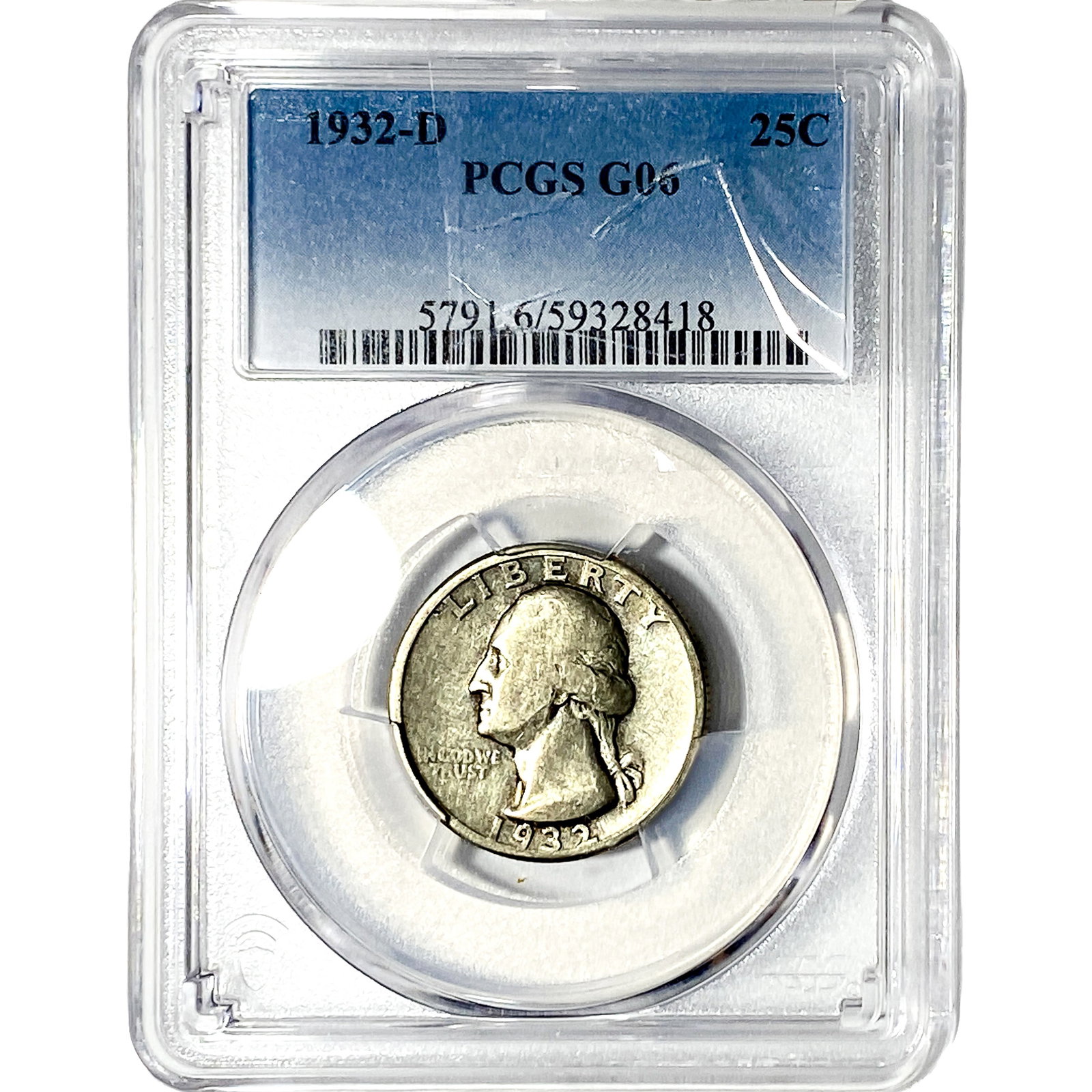 1932-D Washington Silver Quarter PCGS G06 (1 of 2)