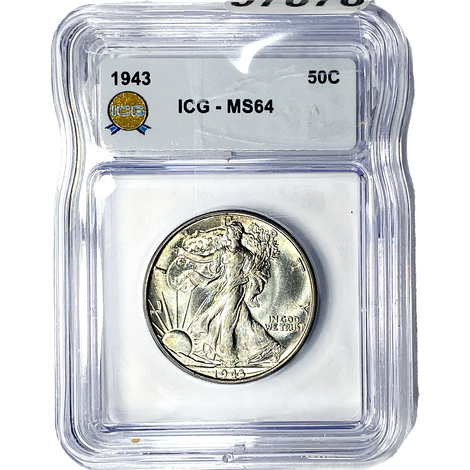 1943 Walking Liberty Half Dollar ICG MS64 (1 of 2)