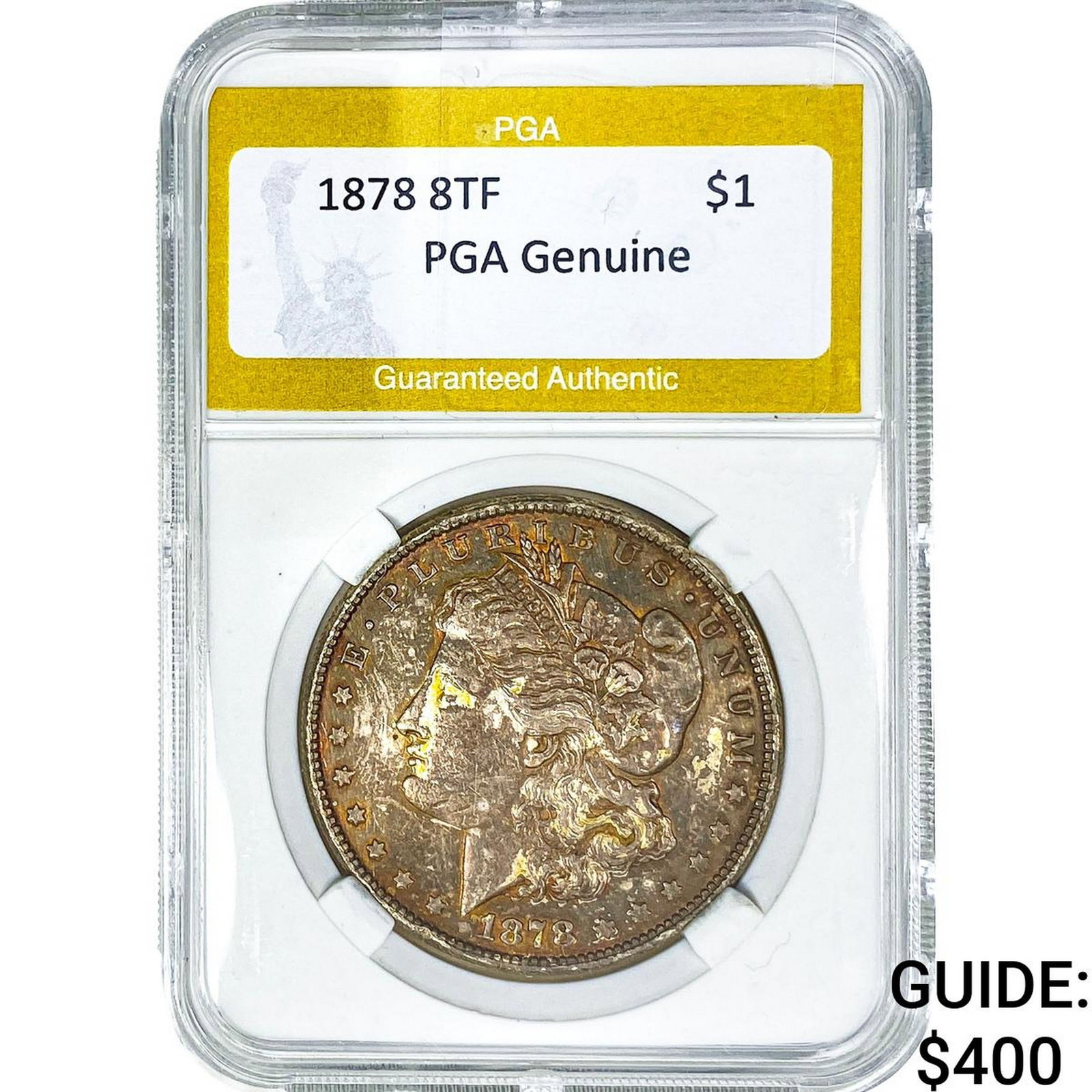 1878 8TF Morgan Silver Dollar PGA G: 1878 8TF Morgan Silver Dollar PGA G