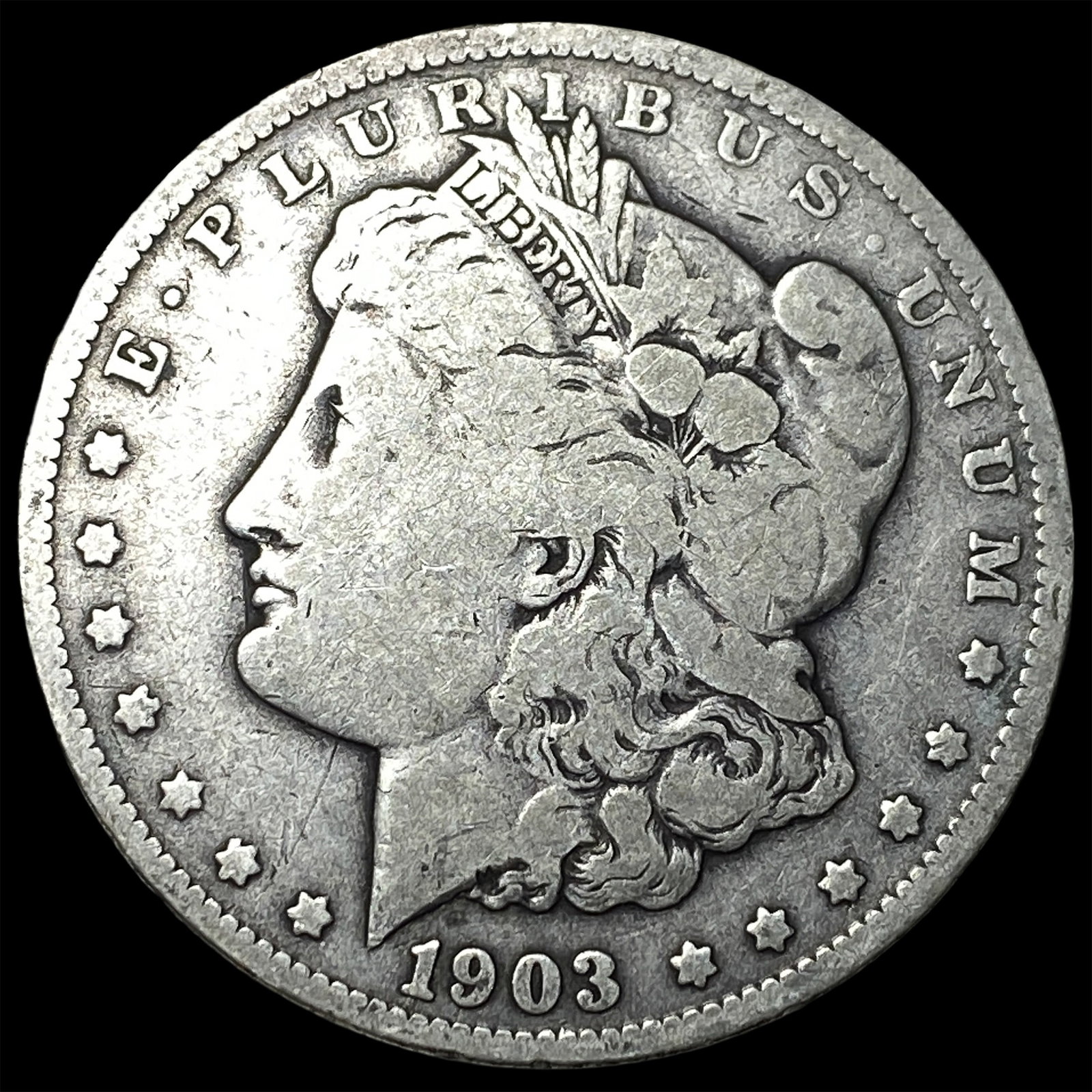 1903-O Silver Morgan Dollar NICELY CIRCULATED (1 of 2)