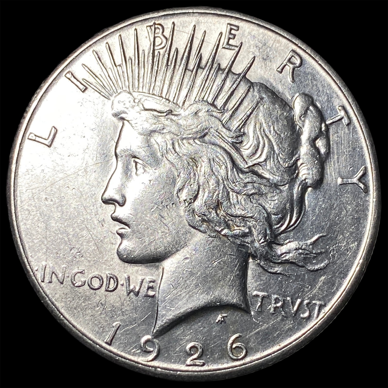 1926-S Silver Peace Dollar UNCIRCULATED: 1926-S Silver Peace Dollar UNCIRCULATED
