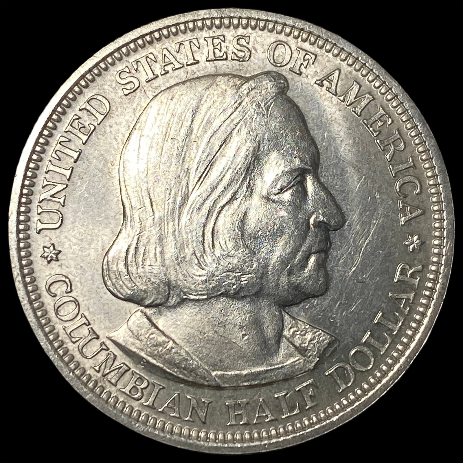 1892 Silver Columbian Half Dollar GEM BU (1 of 2)