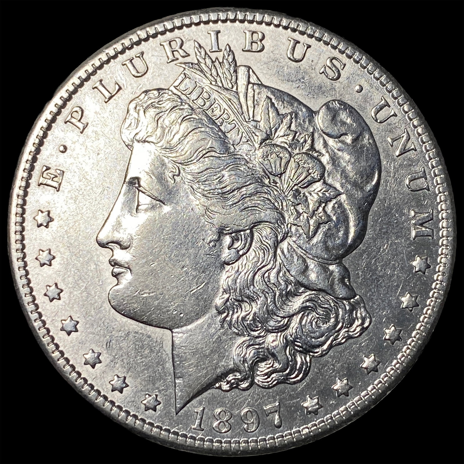 1897-S Silver Morgan Dollar UNCIRCULATED: 1897-S Silver Morgan Dollar UNCIRCULATED