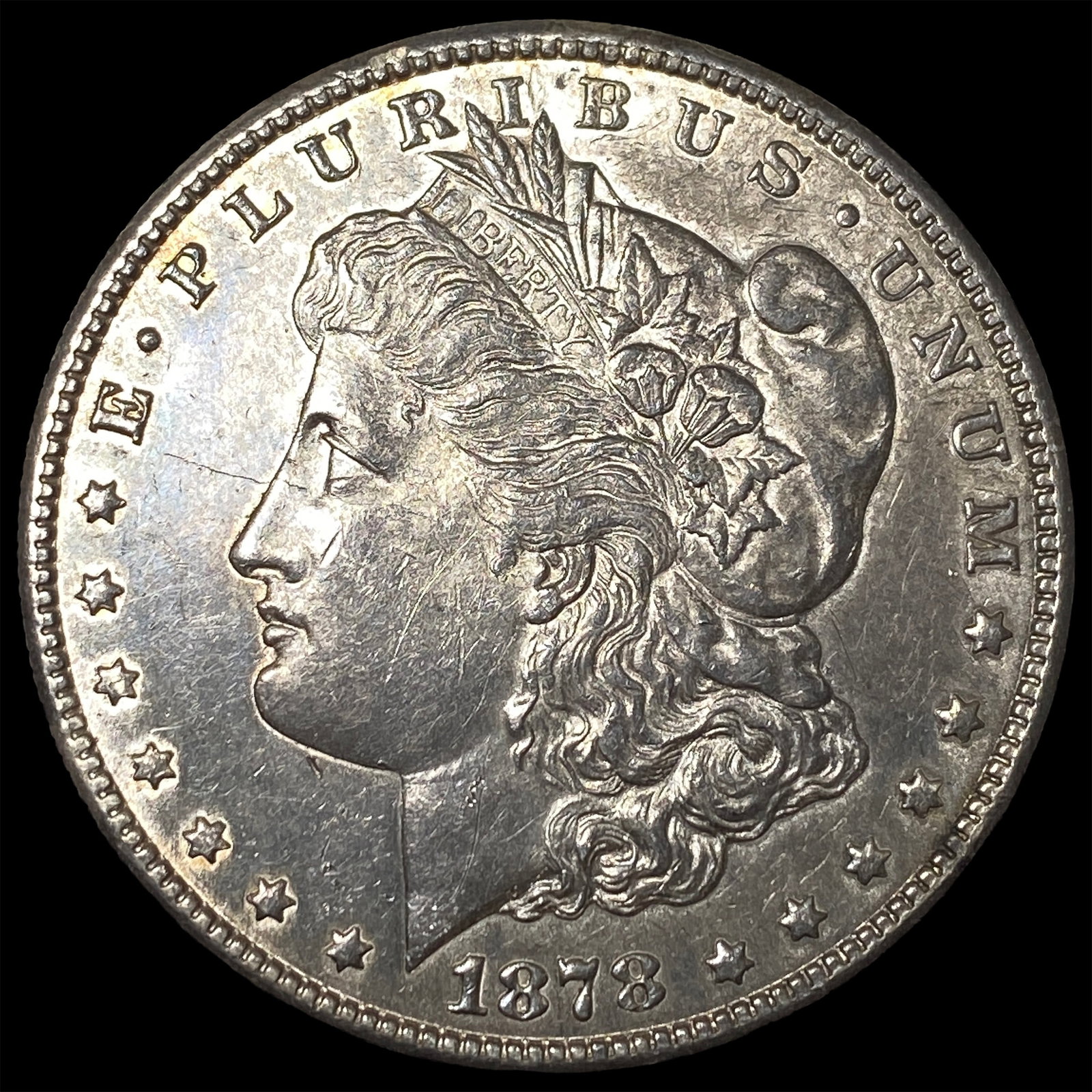 1878-S Silver Morgan Dollar UNCIRCULATED: 1878-S Silver Morgan Dollar UNCIRCULATED