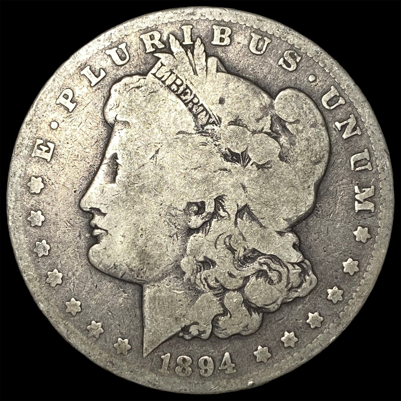 1894-O Silver Morgan Dollar NICELY CIRCULATED: 1894-O Silver Morgan Dollar NICELY CIRCULATED