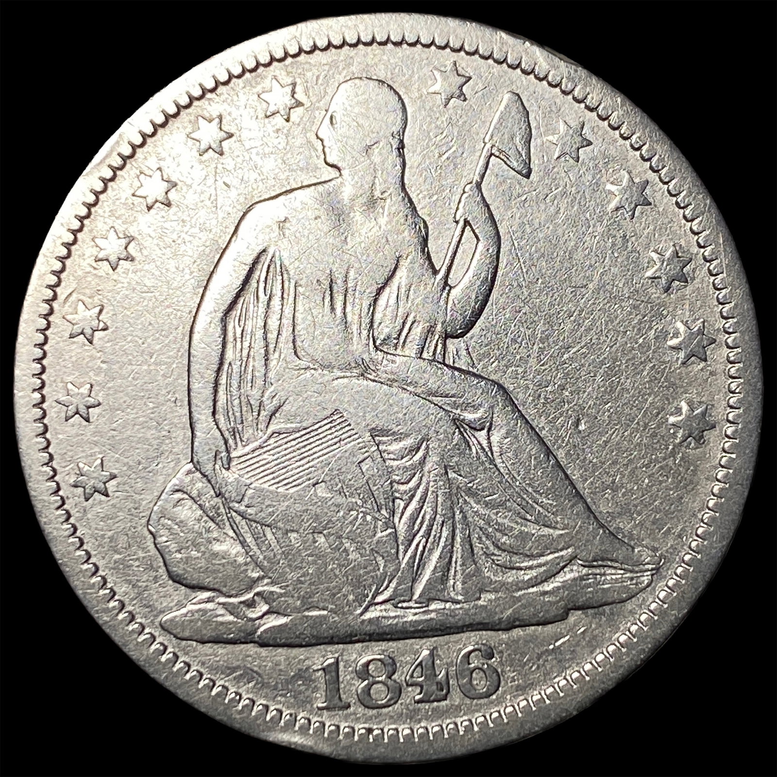 1846-O Silver Half Dollar HIGH GRADE (1 of 2)