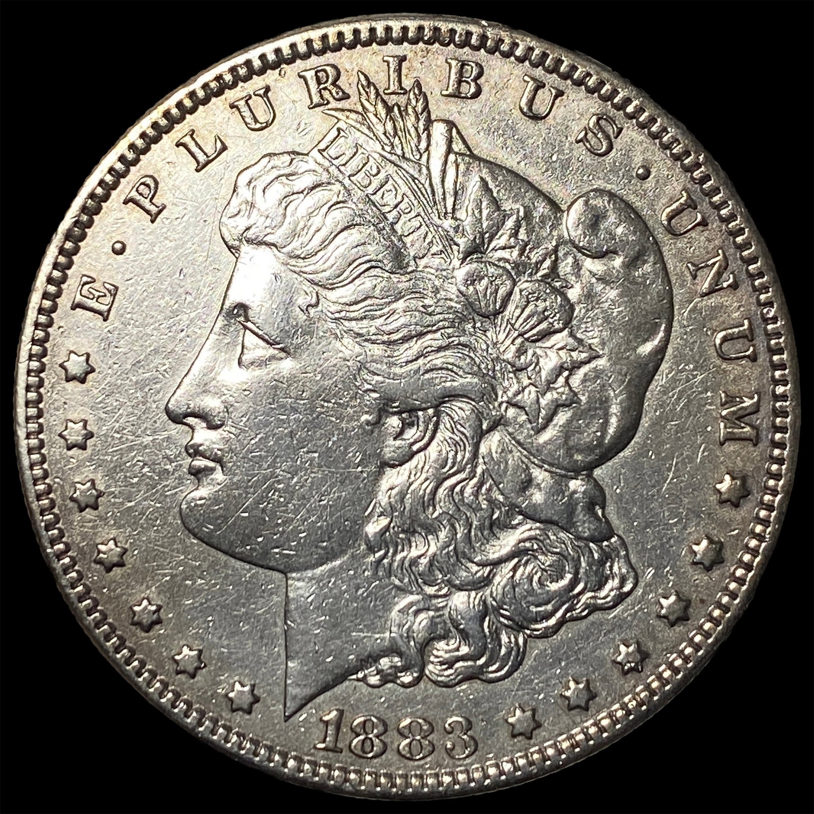1883-S Silver Morgan Dollar CLOSELY UNCIRCULATED: 1883-S Silver Morgan Dollar CLOSELY UNCIRCULATED