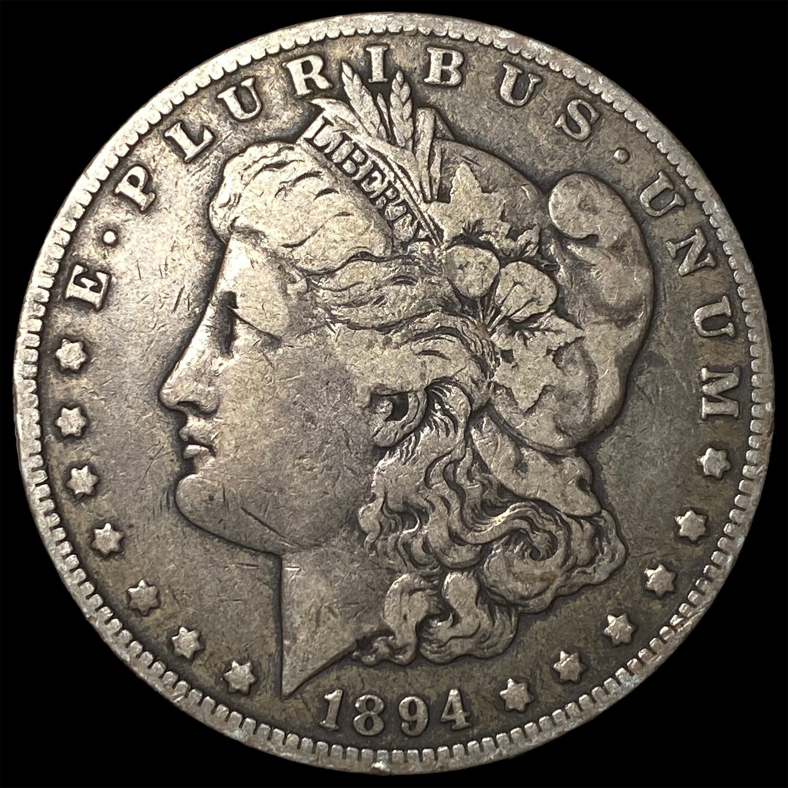 1894-O Silver Morgan Dollar LIGHTLY CIRCULATED: 1894-O Silver Morgan Dollar LIGHTLY CIRCULATED
