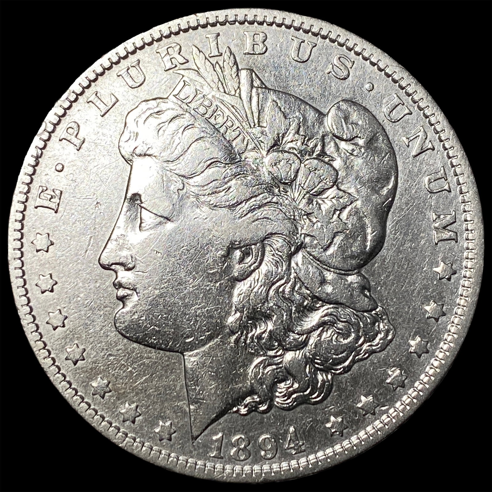 1894-O Silver Morgan Dollar LIGHTLY CIRCULATED (1 of 2)