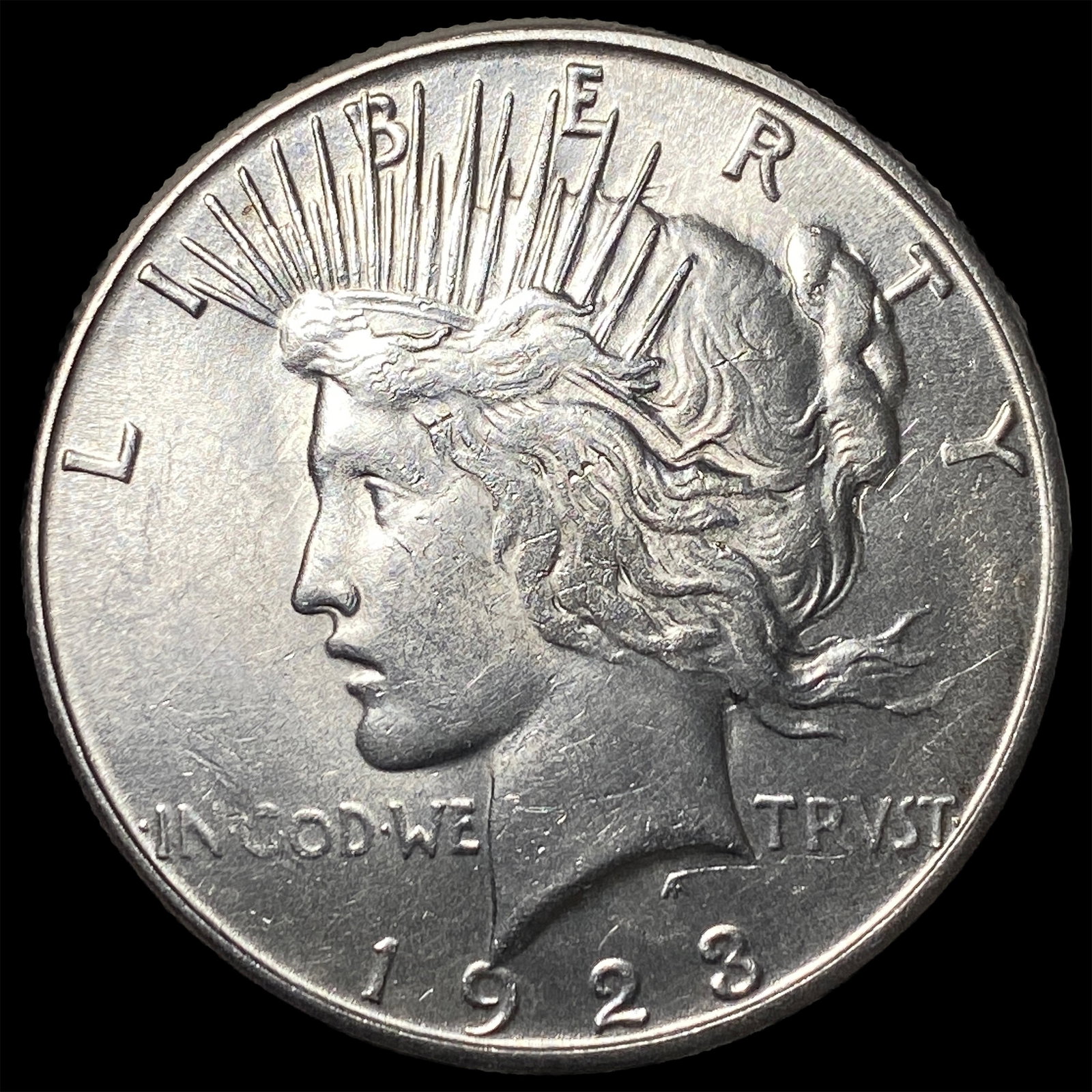 1923-S Silver Peace Dollar UNCIRCULATED (1 of 2)