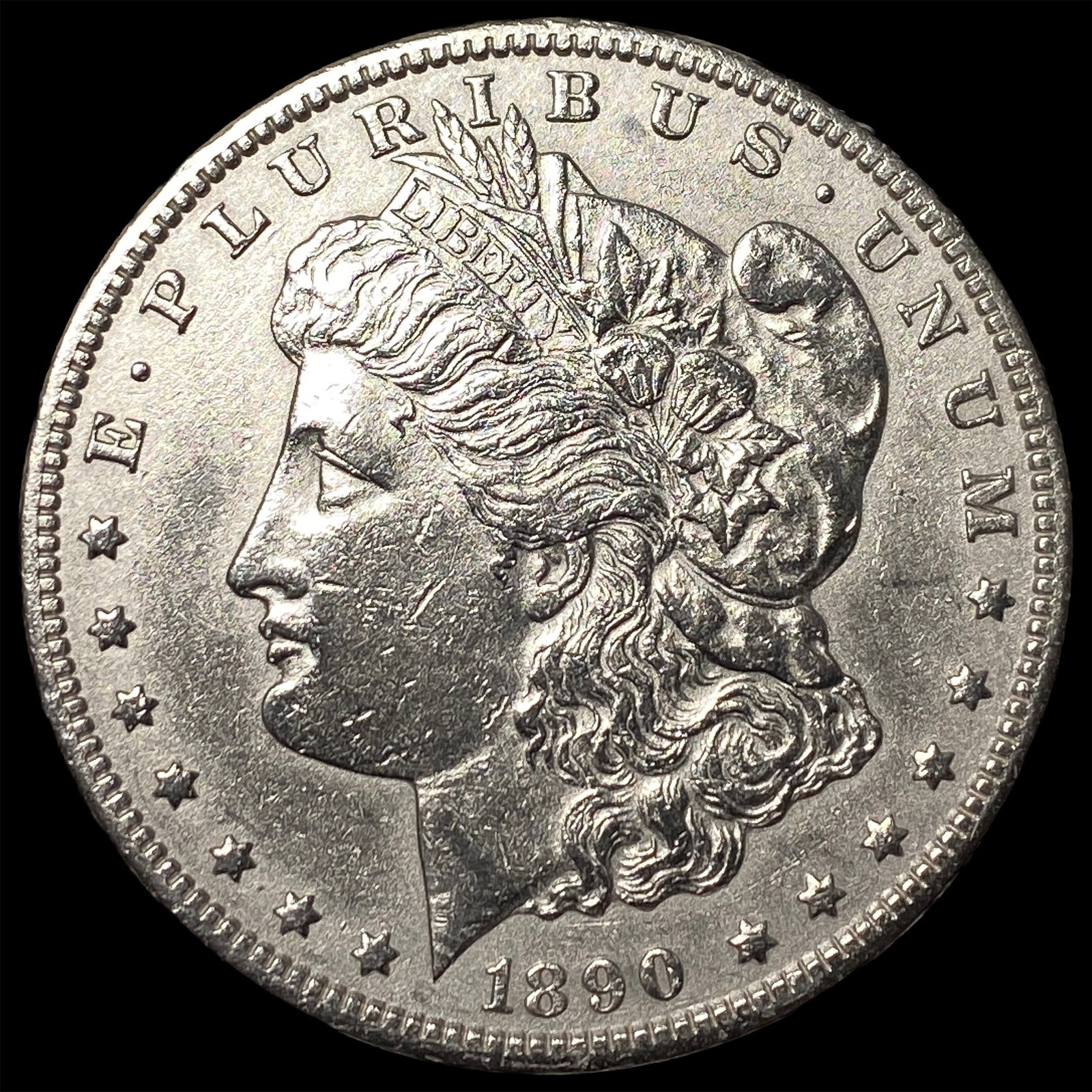 1890-CC Silver Morgan Dollar CHOICE AU (1 of 2)
