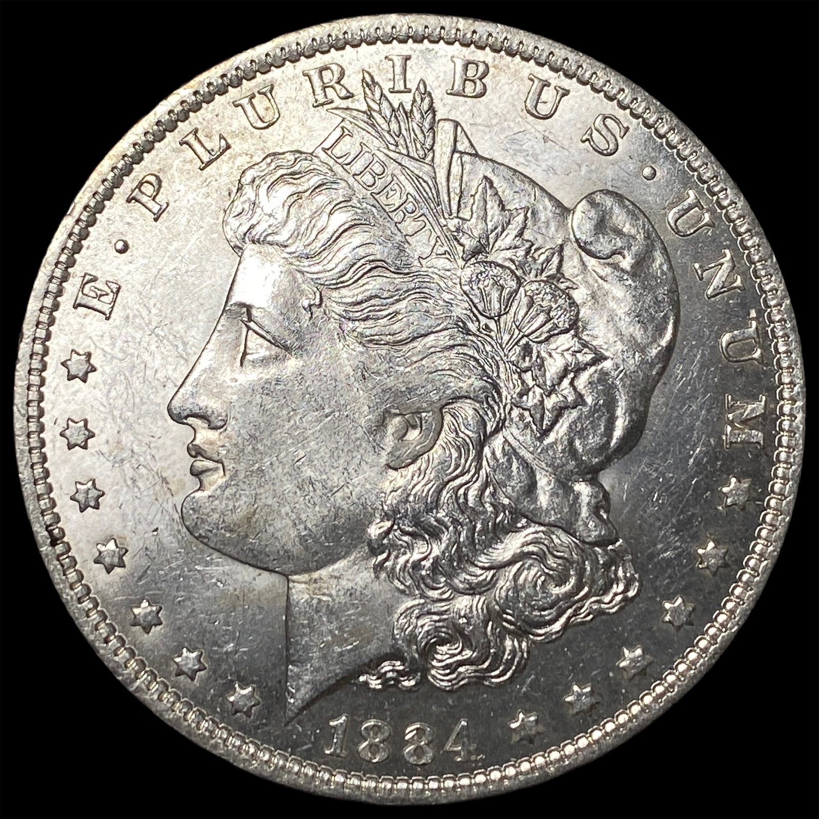 1884 Morgan Silver Dollar GEM BU (1 of 2)