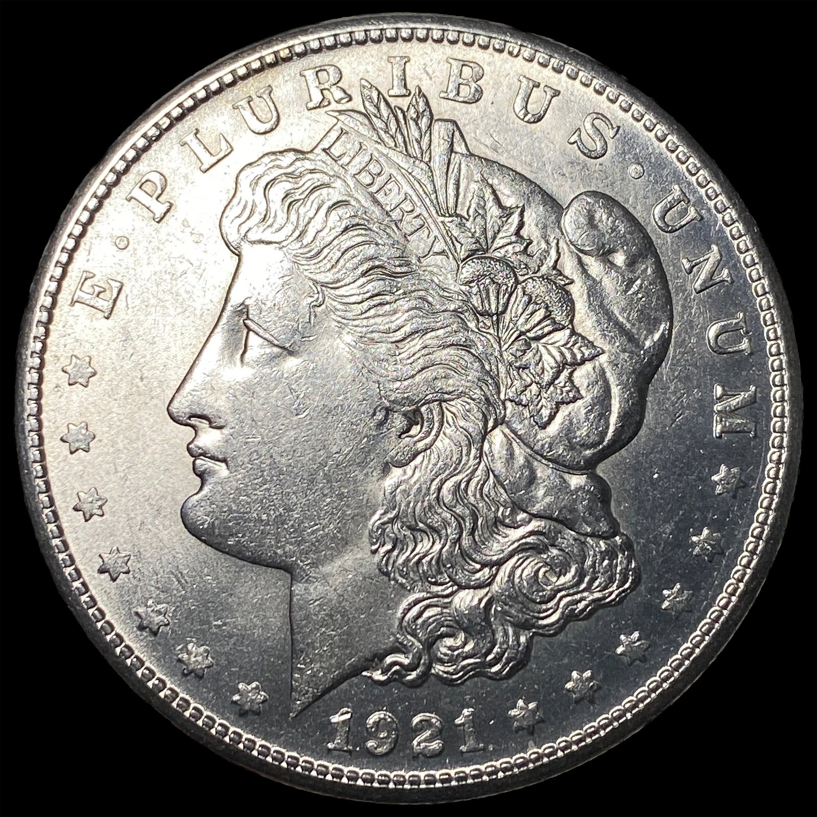 1921 Silver Morgan Dollar UNCIRCULATED: 1921 Silver Morgan Dollar UNCIRCULATED