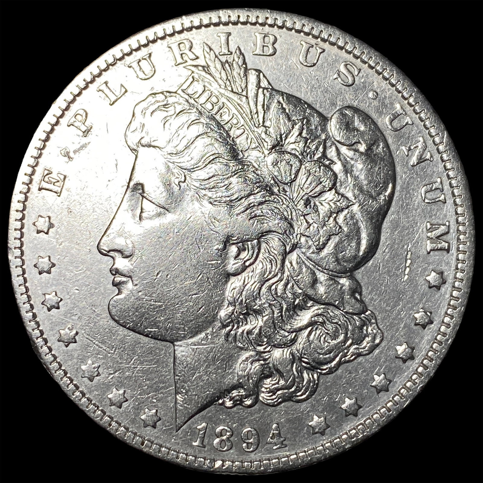 1894-O Silver Morgan Dollar CHOICE AU: 1894-O Silver Morgan Dollar CHOICE AU