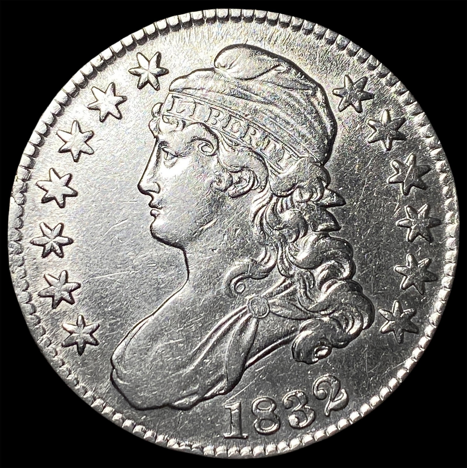 1832 Capped Bust Half Dollar CLOSELY UNCIRCULATED (1 of 2)