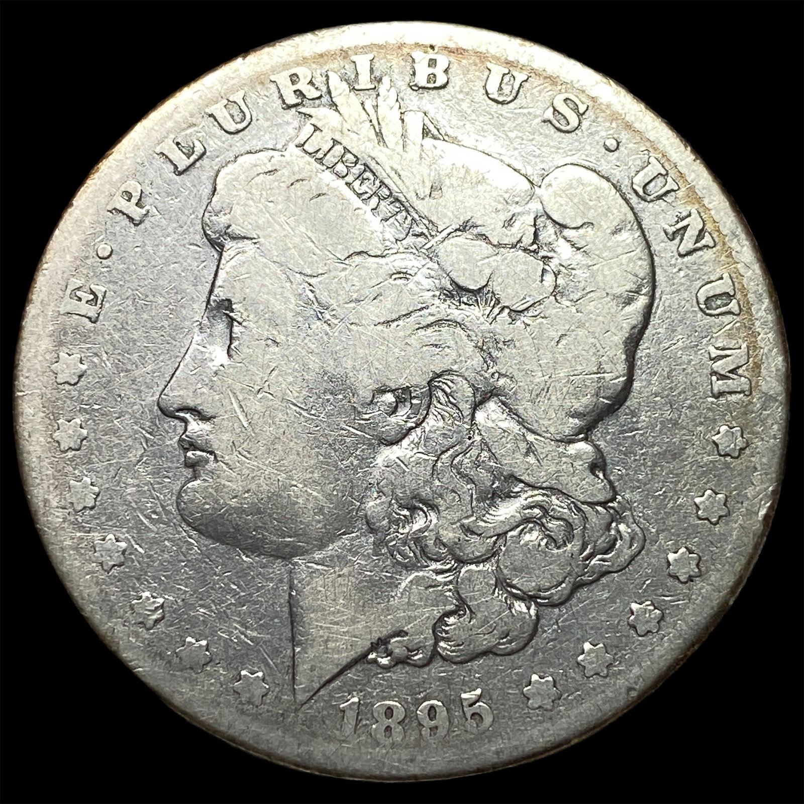 1895-O Silver Morgan Dollar LIGHTLY CIRCULATED: 1895-O Silver Morgan Dollar LIGHTLY CIRCULATED