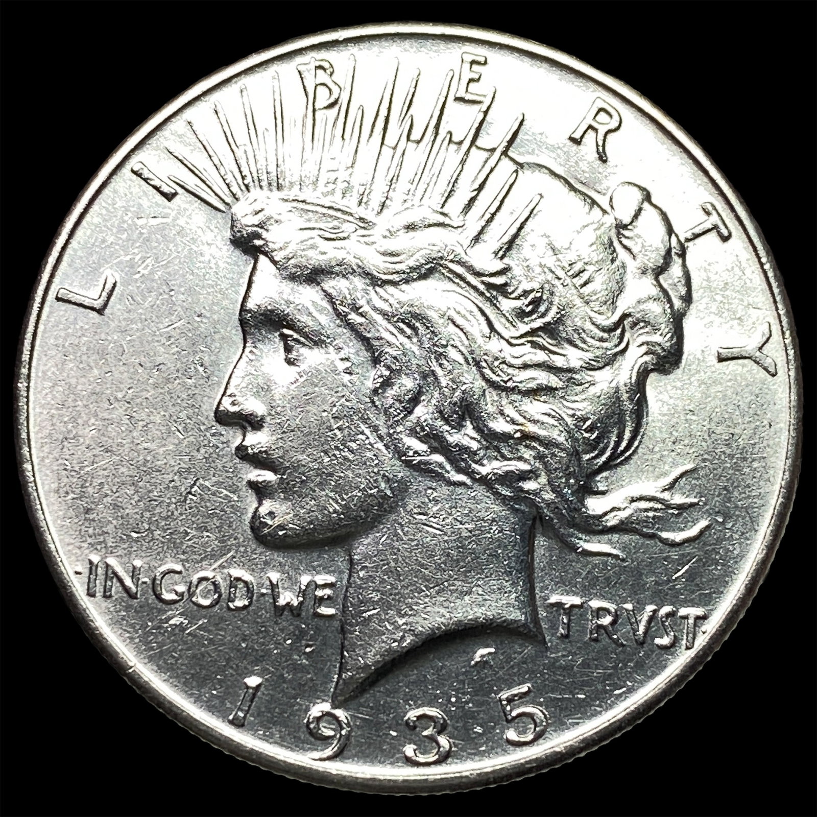 1935 Silver Peace Dollar HIGH GRADE (1 of 2)