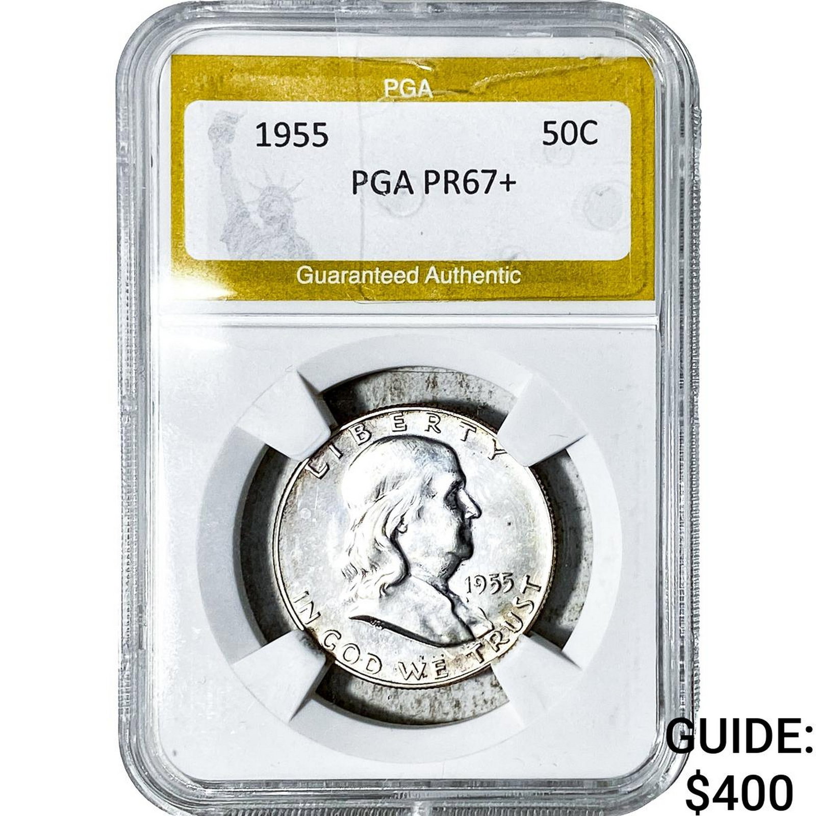 1955 Franklin Half Dollar PGA PR67+ (1 of 2)