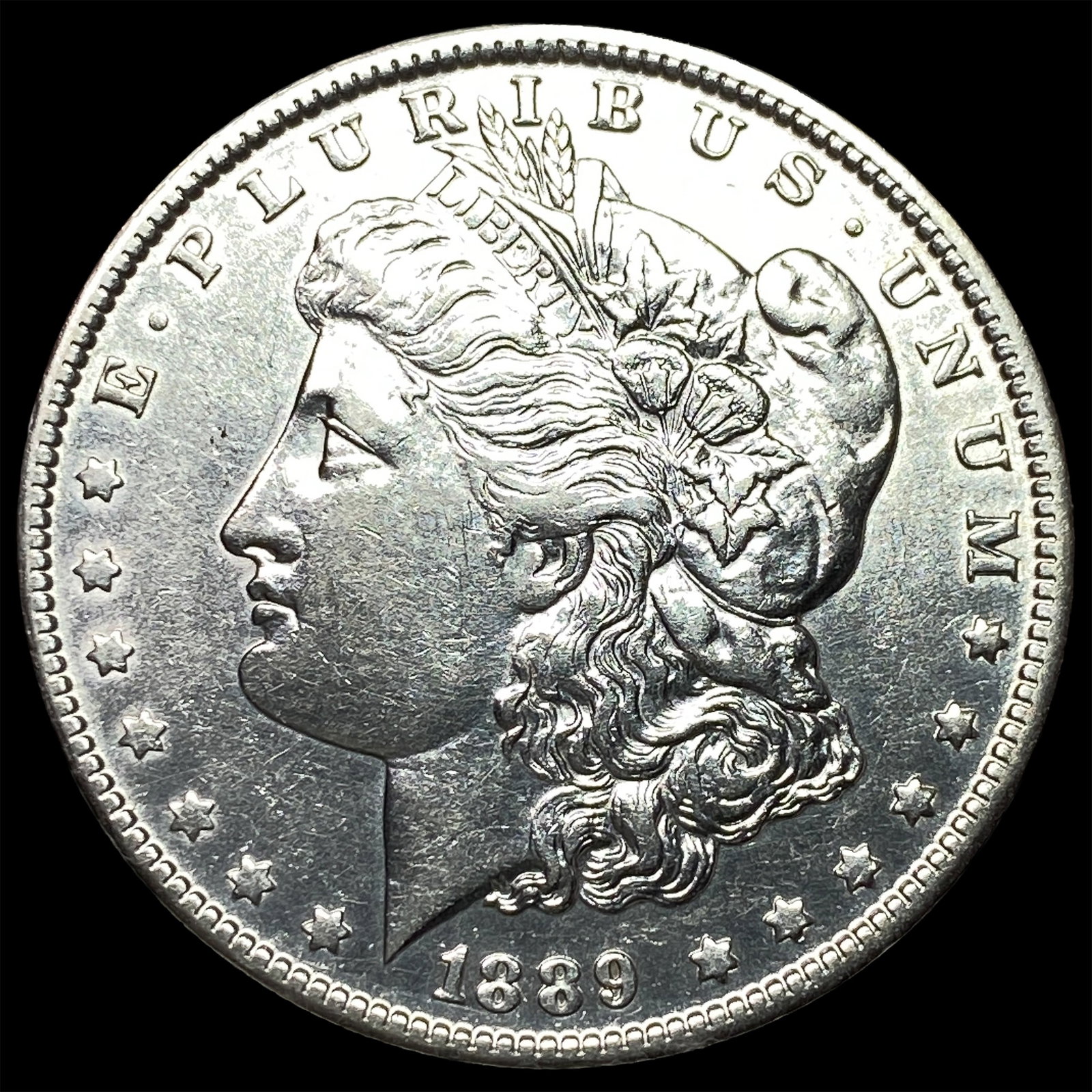 1889-O Silver Morgan Dollar CHOICE AU (1 of 2)