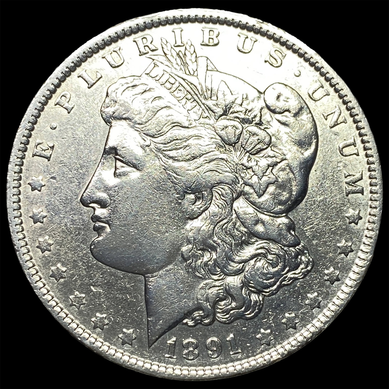 1891-O Silver Morgan Dollar CLOSELY UNCIRCULATED: 1891-O Silver Morgan Dollar CLOSELY UNCIRCULATED