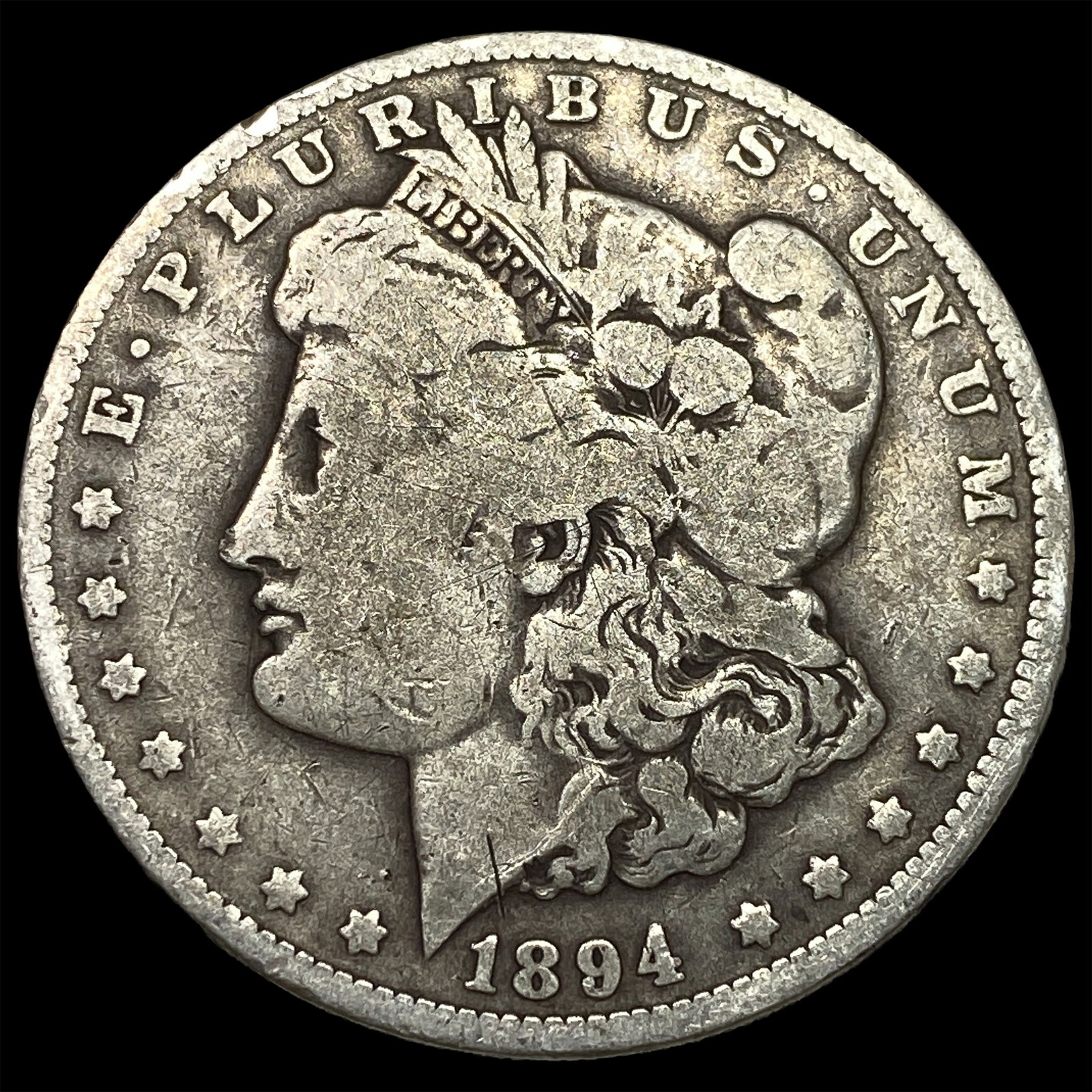 1894-O Silver Morgan Dollar NICELY CIRCULATED: 1894-O Silver Morgan Dollar NICELY CIRCULATED