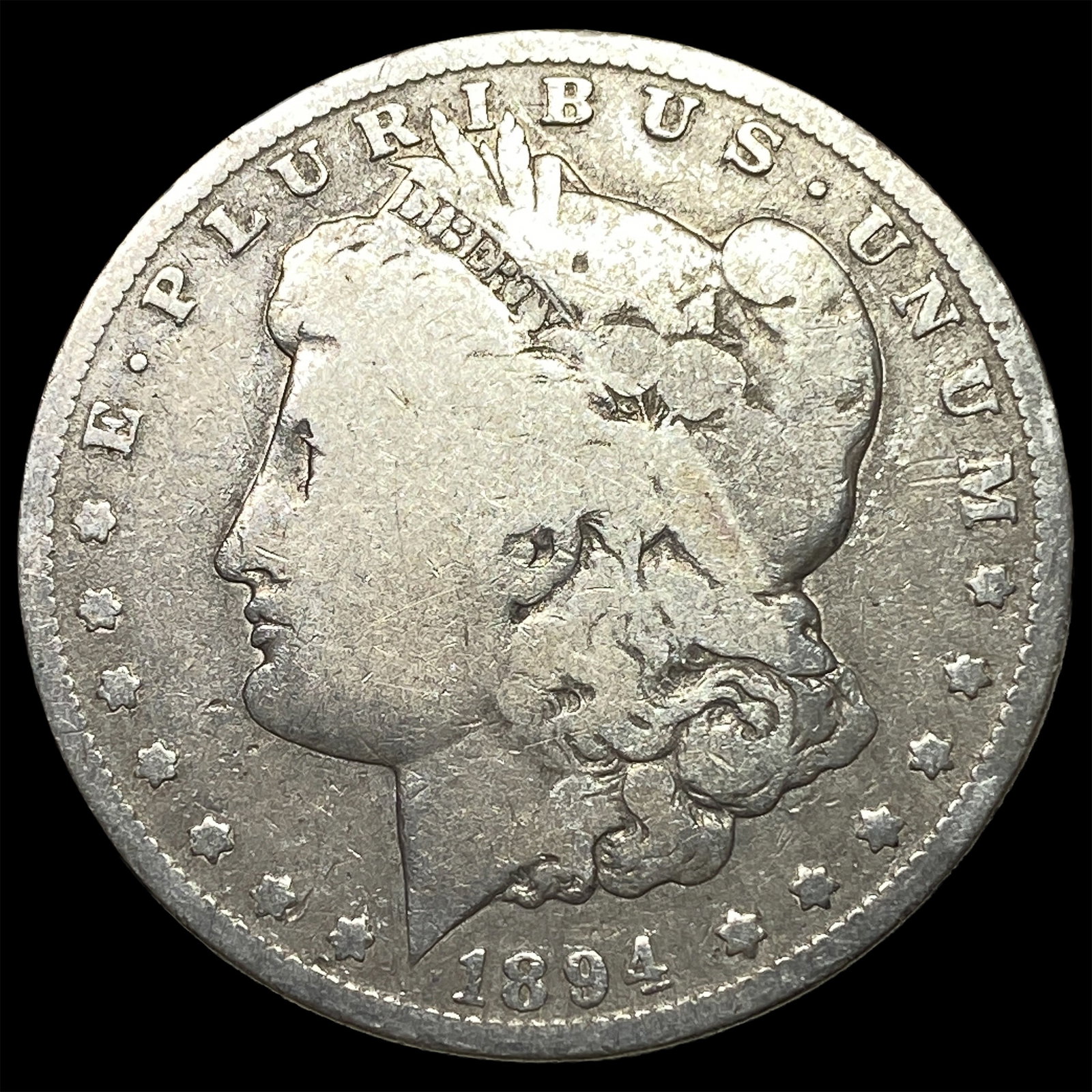 1894-O Silver Morgan Dollar NICELY CIRCULATED: 1894-O Silver Morgan Dollar NICELY CIRCULATED