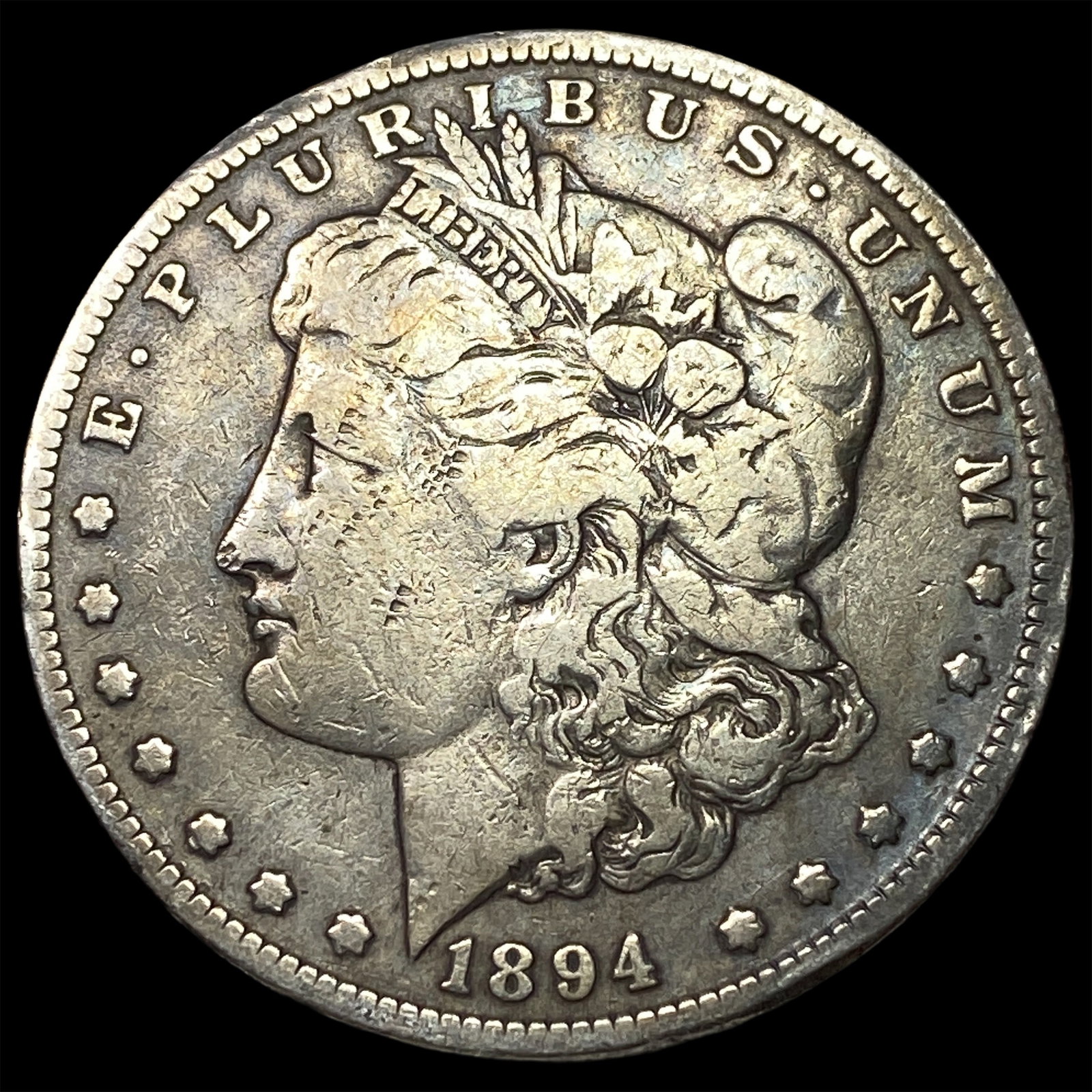 1894-O Silver Morgan Dollar NICELY CIRCULATED: 1894-O Silver Morgan Dollar NICELY CIRCULATED