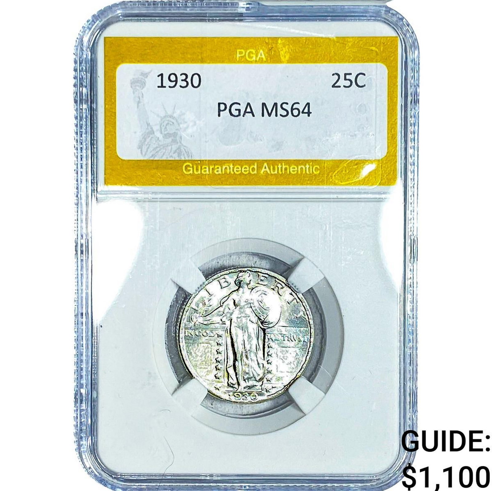 1930 Standing Liberty Quarter PGA MS64 (1 of 2)