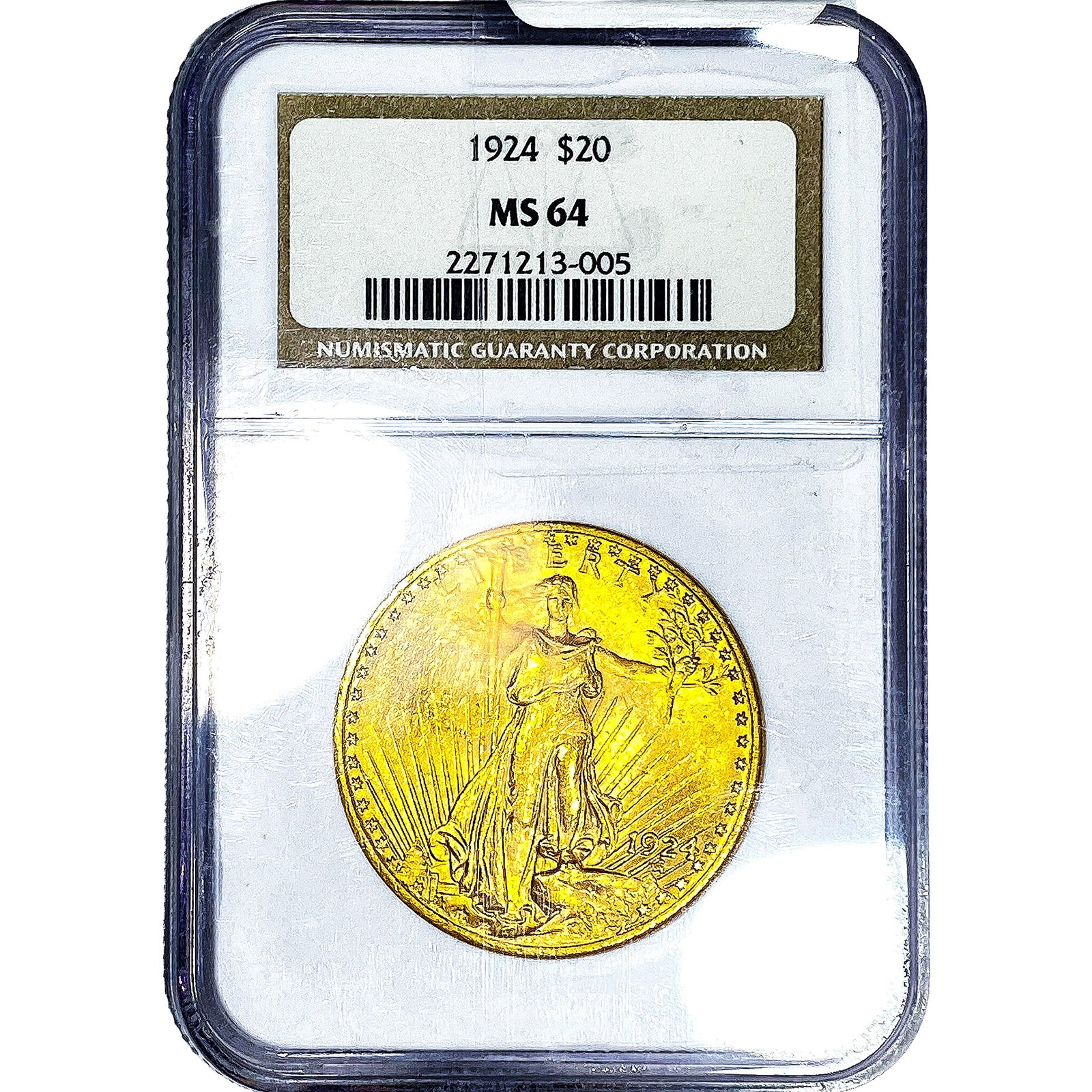 1924 $20 Gold Double Eagle NGC MS64 (1 of 4)