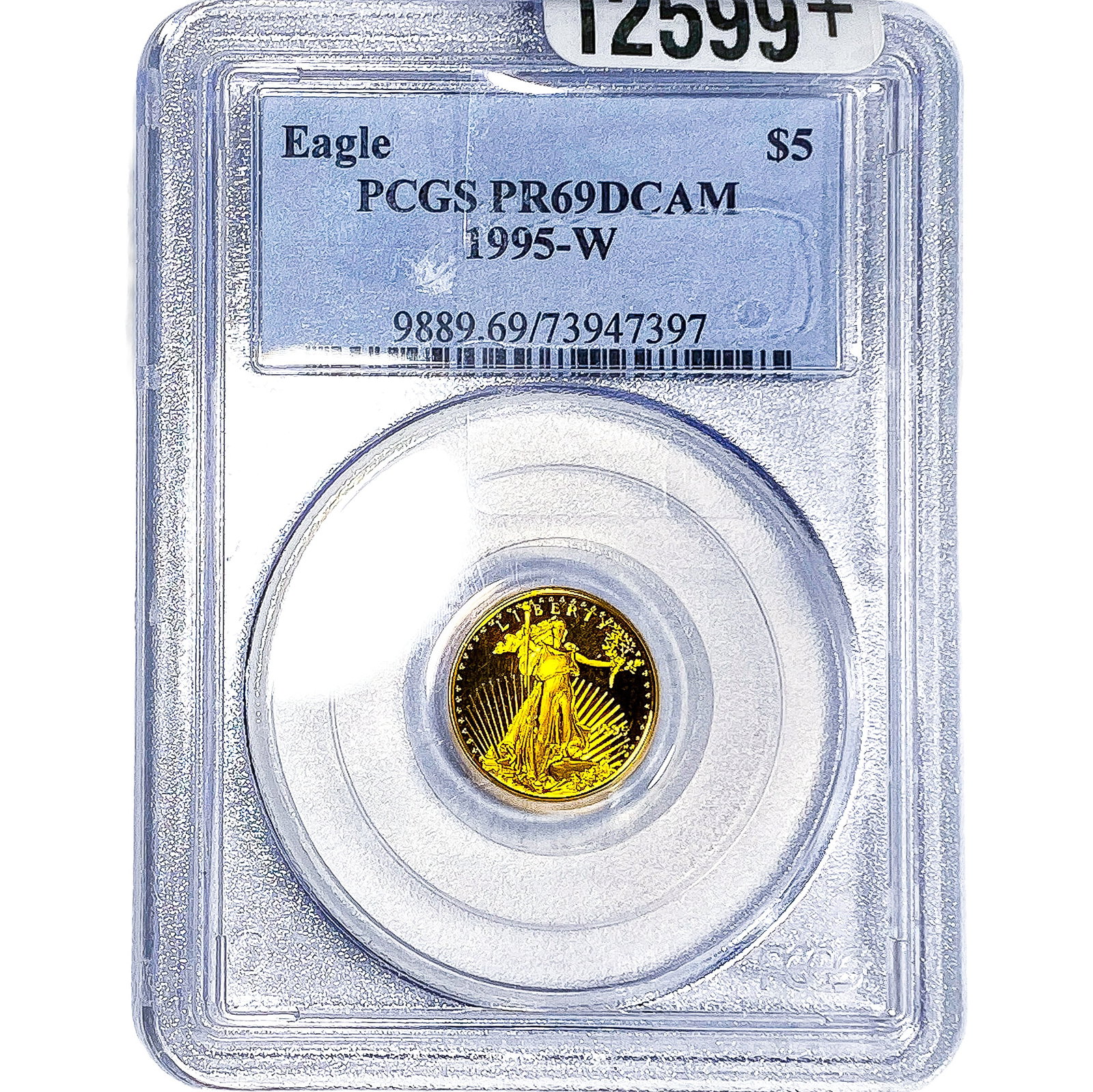 1995-W Gold $5 American Eagle 1/10oz PCGS PR69 DCAM (1 of 4)