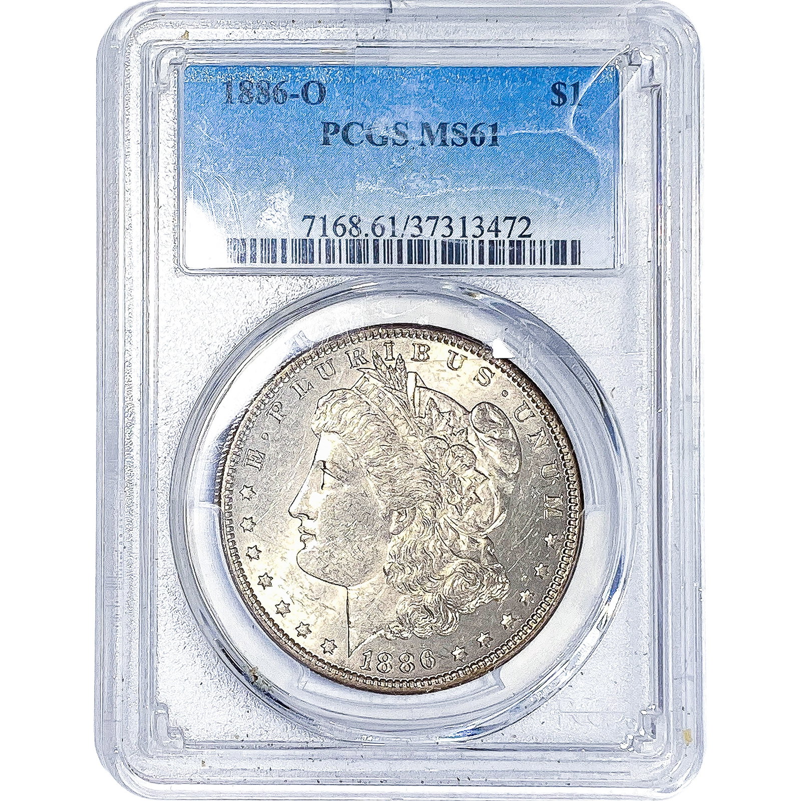 1886-O Morgan Silver Dollar PCGS MS61 (1 of 4)