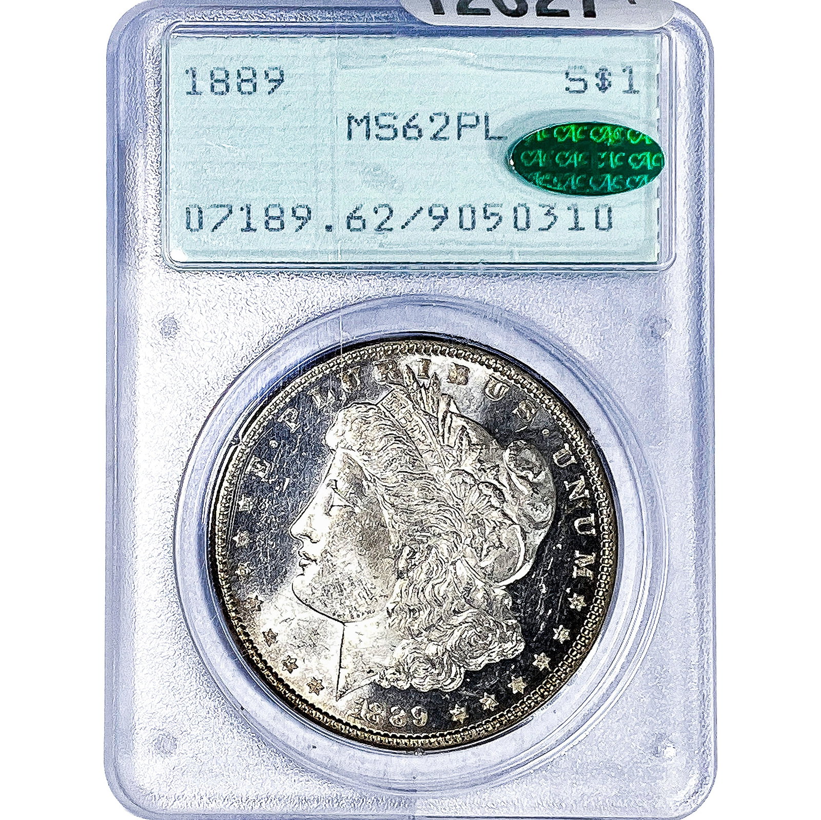 1889 Morgan Silver Dollar PCGS MS62 PL (1 of 4)