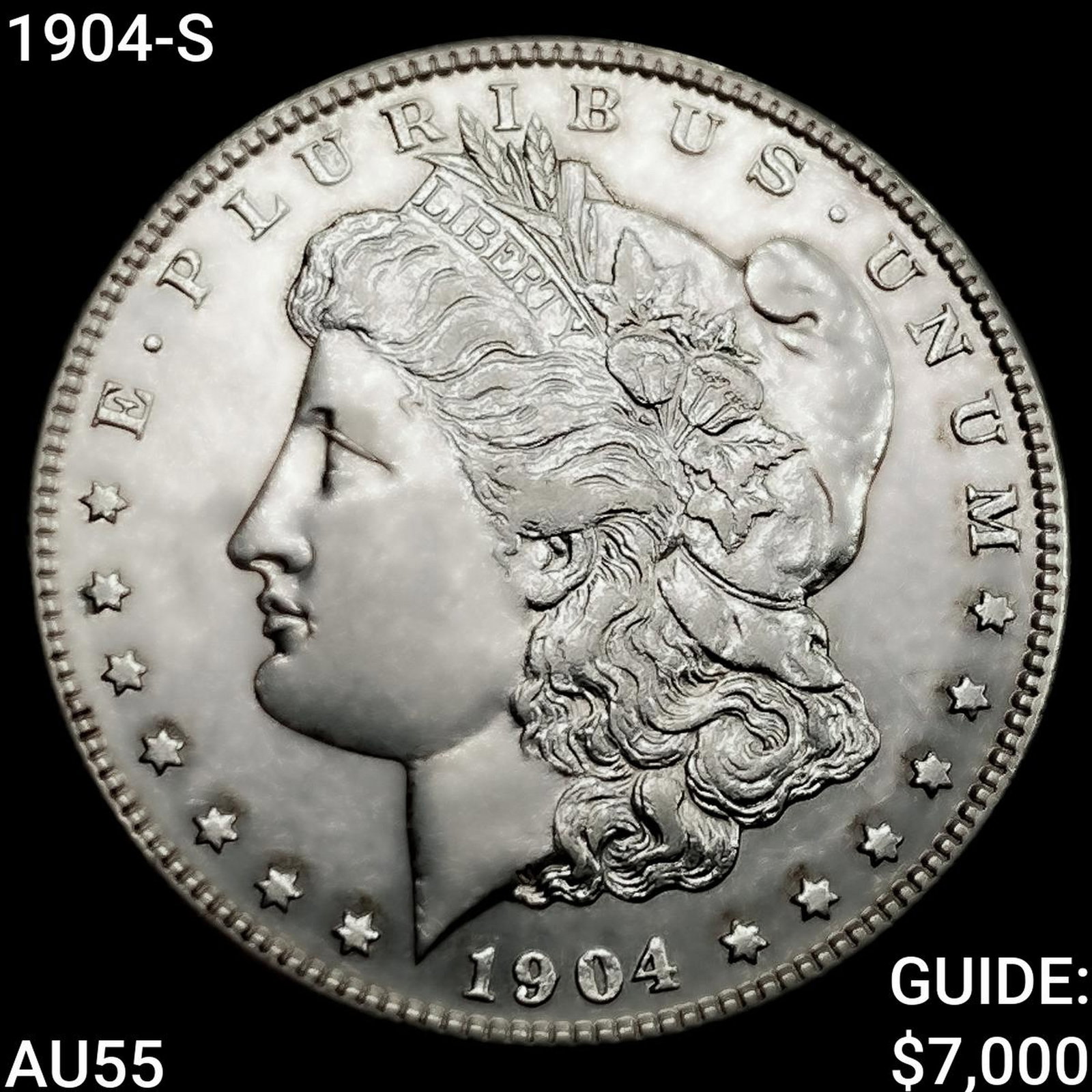 1904-S Morgan Silver Dollar HIGH GRADE: 1904-S Morgan Silver Dollar HIGH GRADE