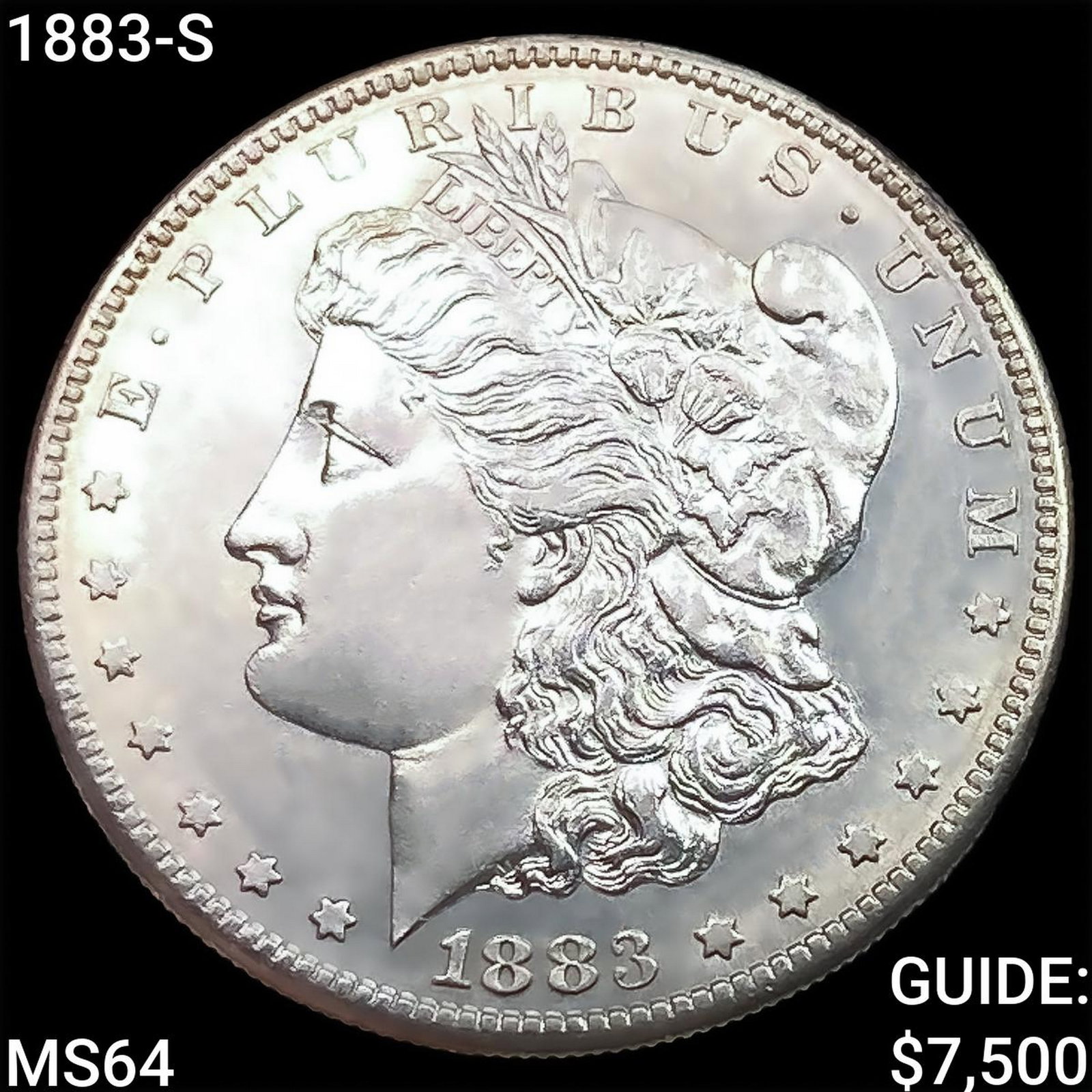 1883-S Morgan Silver Dollar CHOICE BU (1 of 2)