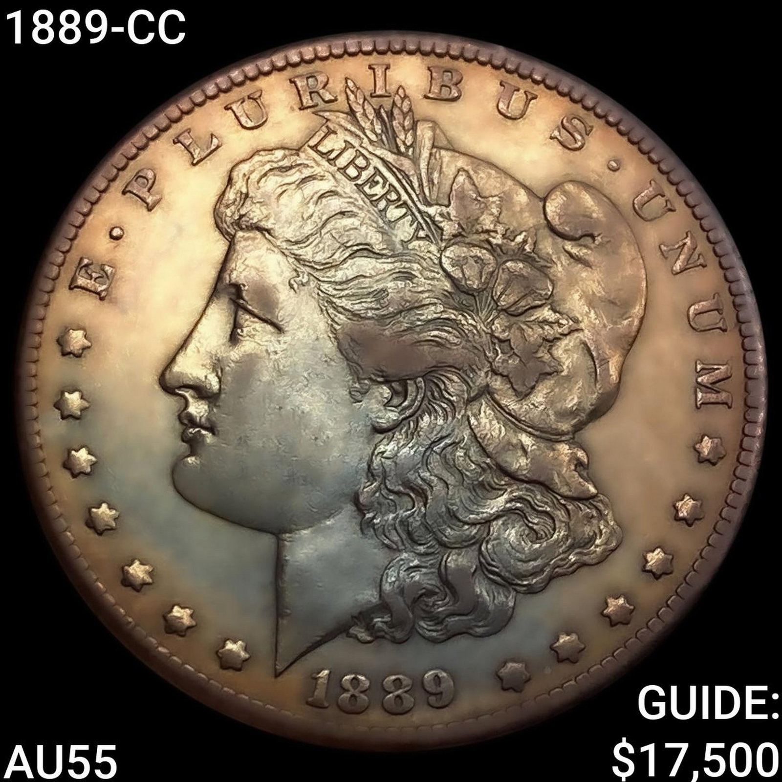 1889-CC Morgan Silver Dollar HIGH GRADE: 1889-CC Morgan Silver Dollar HIGH GRADE