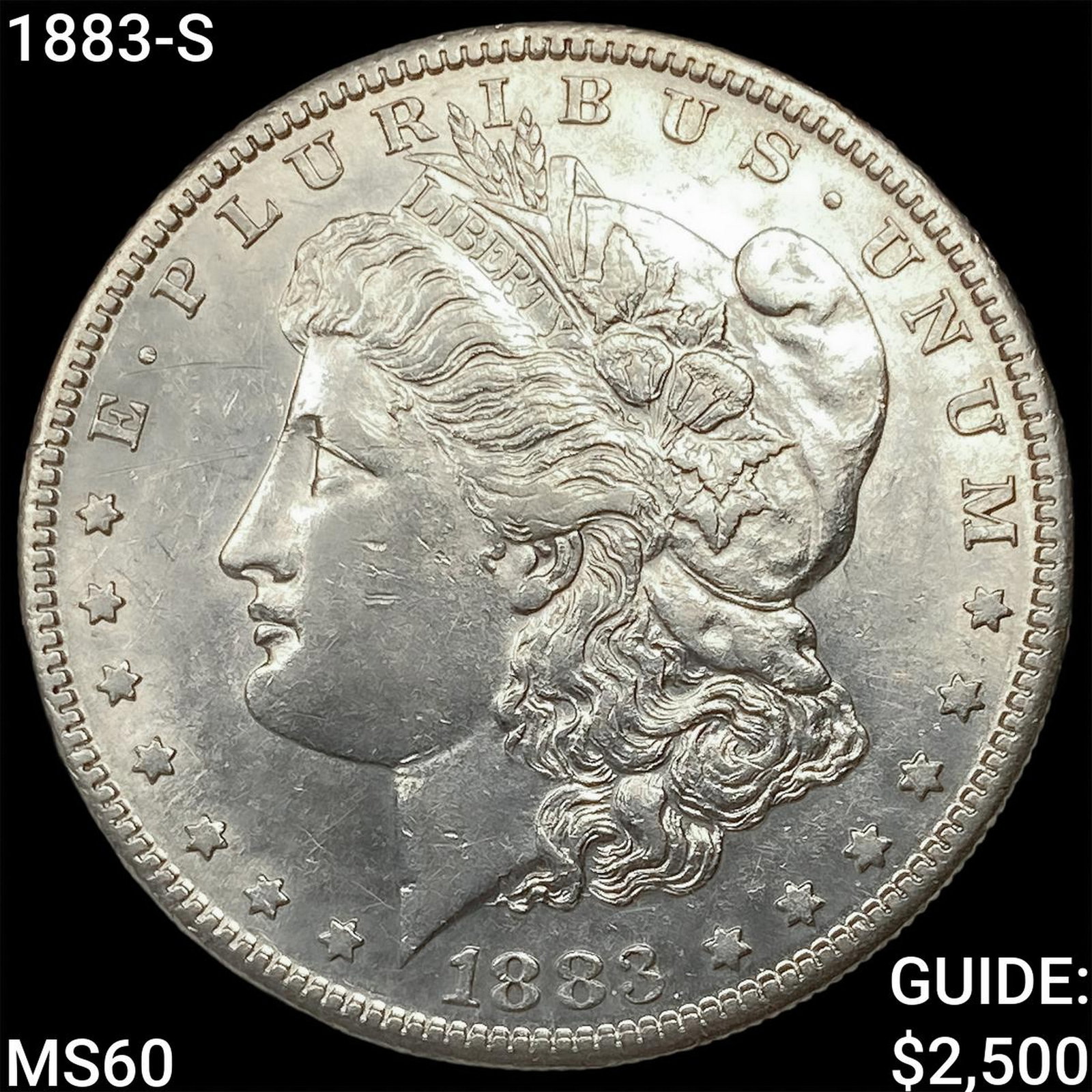 1883-S Morgan Silver Dollar UNCIRCULATED (1 of 2)