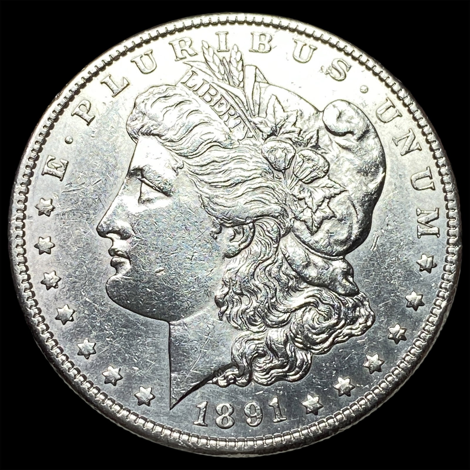 1891-S Silver Morgan Dollar UNCIRCULATED: 1891-S Silver Morgan Dollar UNCIRCULATED