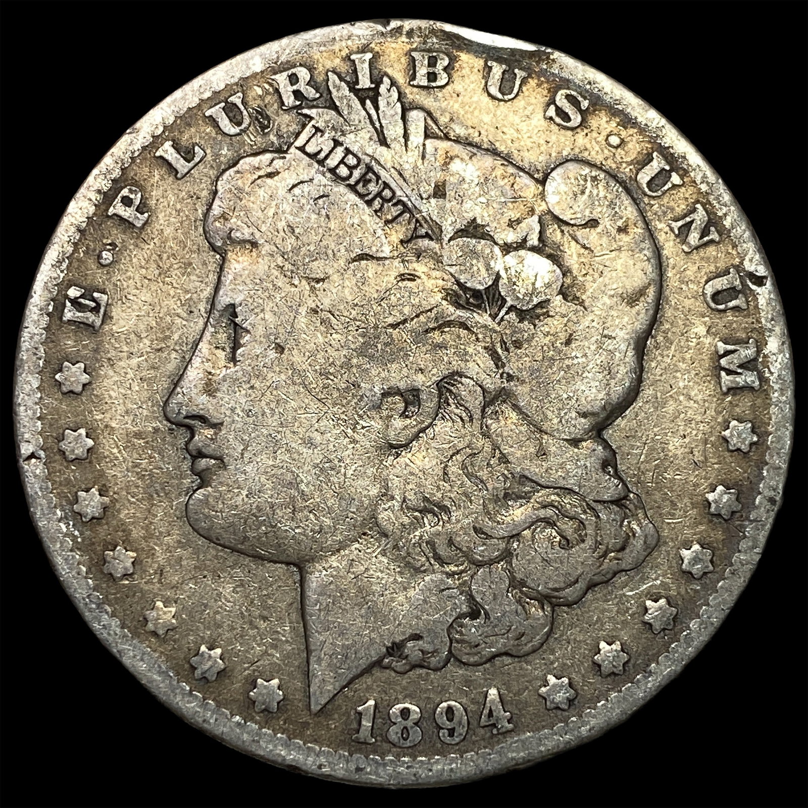 1894-O Silver Morgan Dollar NICELY CIRCULATED: 1894-O Silver Morgan Dollar NICELY CIRCULATED