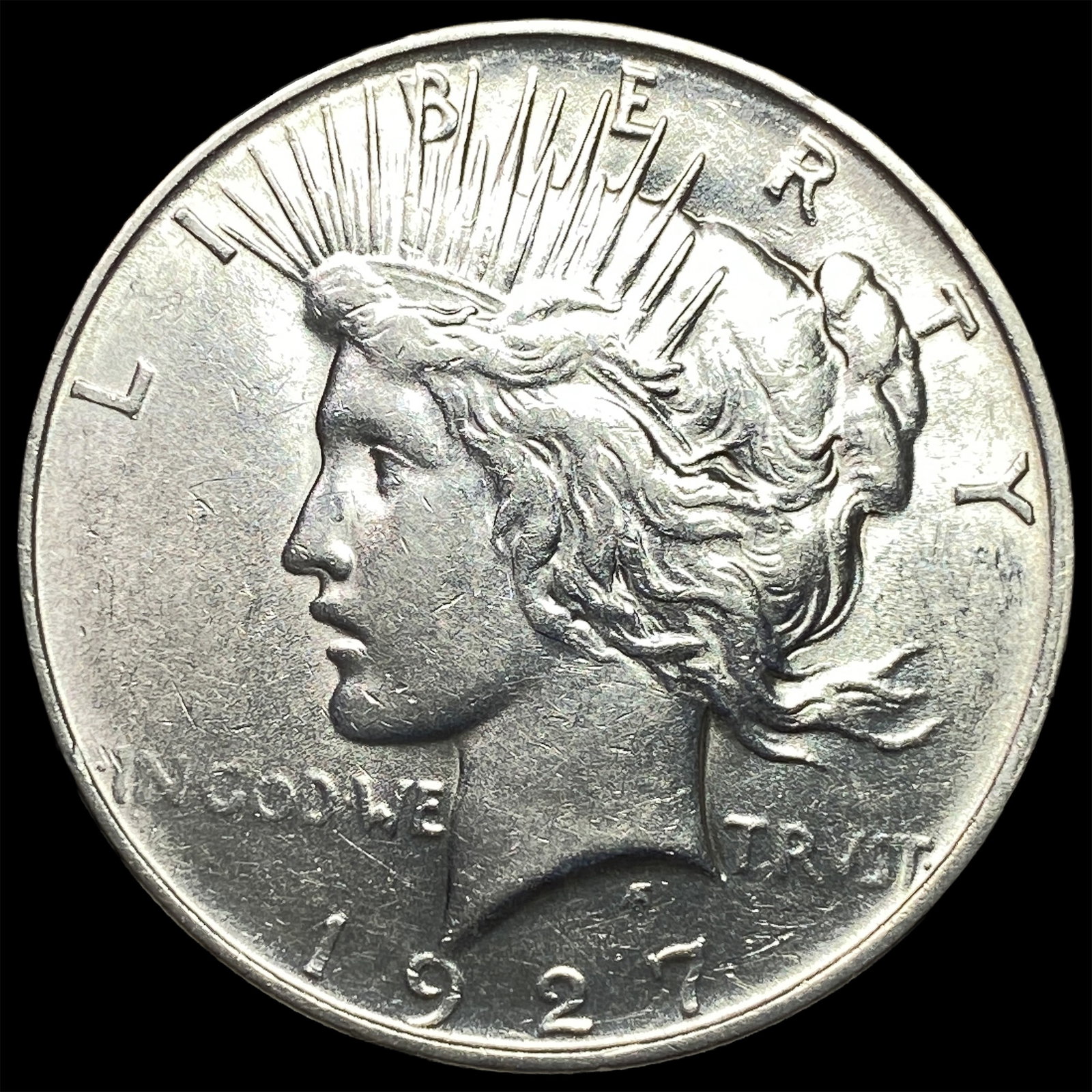 1927 Silver Peace Dollar UNCIRCULATED: 1927 Silver Peace Dollar UNCIRCULATED