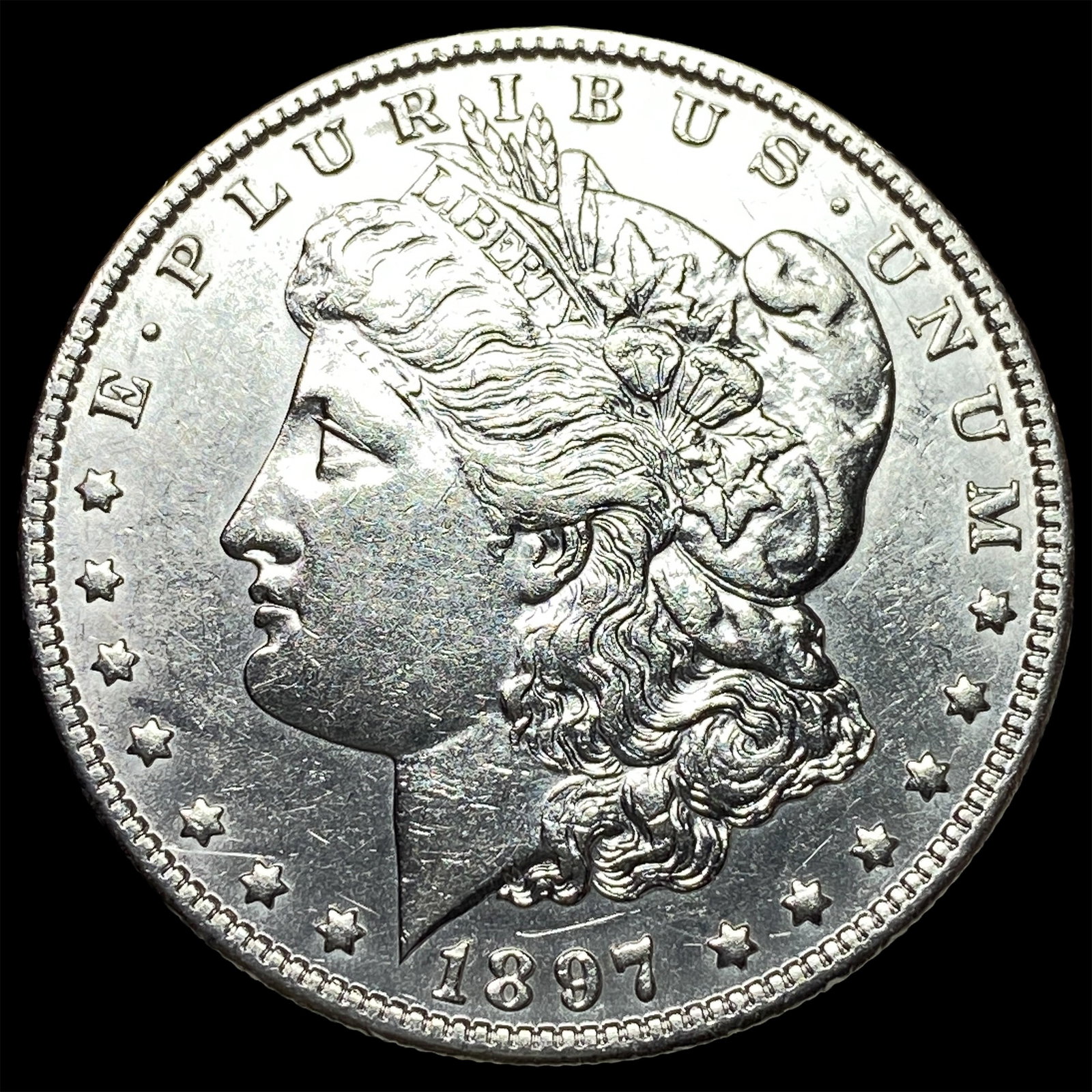 1897-O Silver Morgan Dollar CLOSELY UNCIRCULATED (1 of 2)