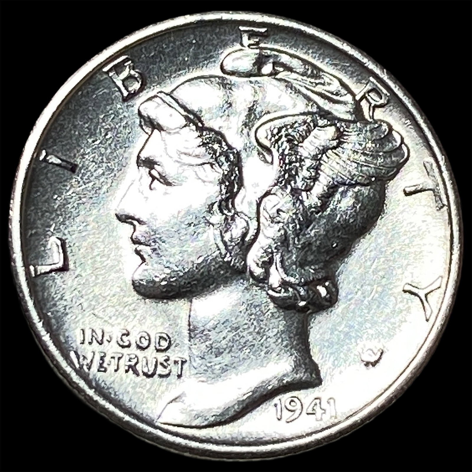 1941 Mercury Dime CLOSELY UNCIRCULATED (1 of 2)