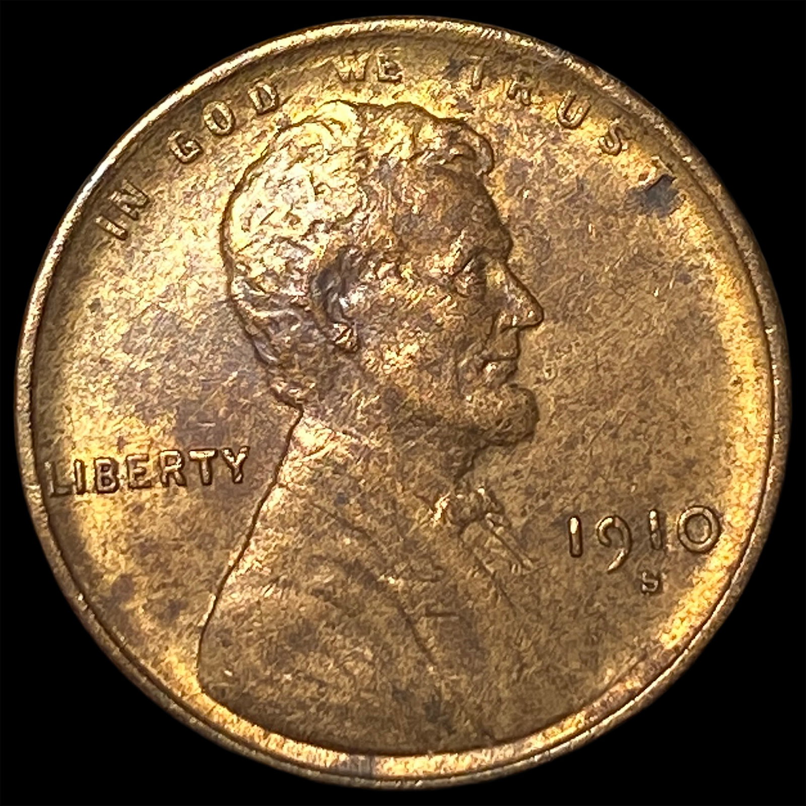 1910-S Lincoln Wheat Cent UNCIRCULATED (1 of 2)