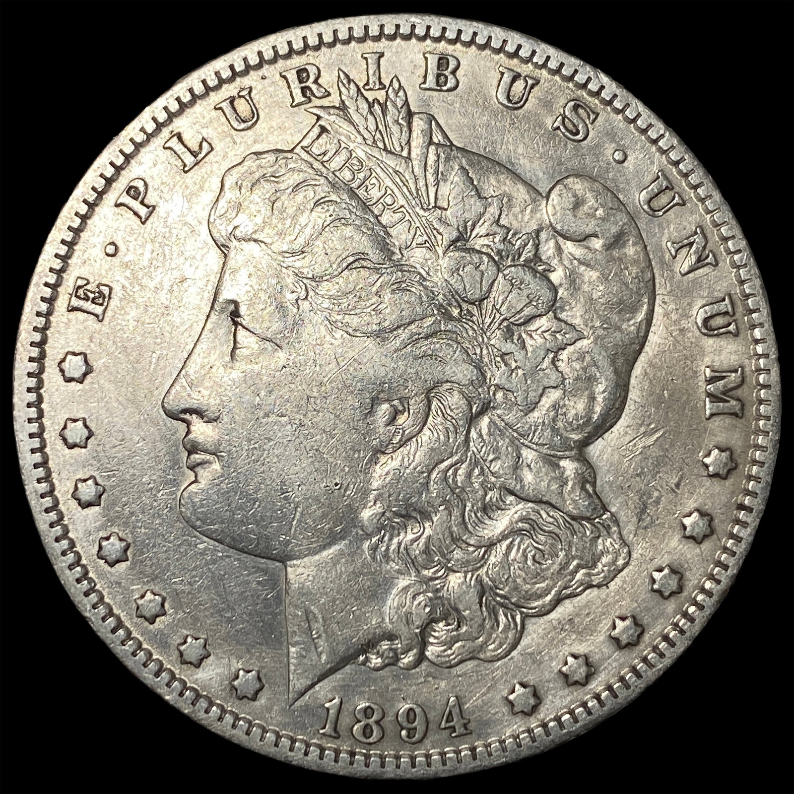 1894-O Silver Morgan Dollar LIGHTLY CIRCULATED: 1894-O Silver Morgan Dollar LIGHTLY CIRCULATED