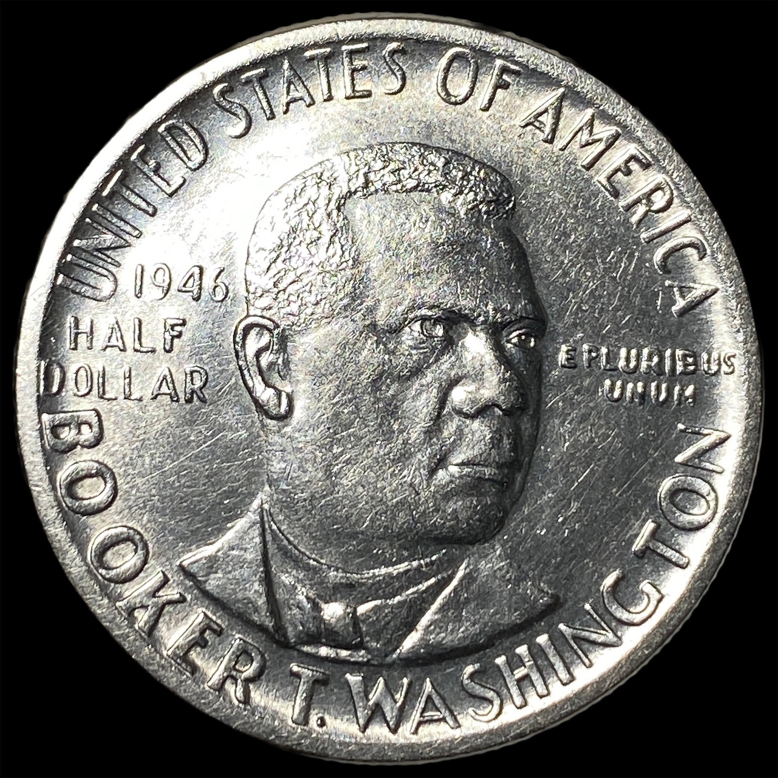 1946-S Silver Booker T. Washington Half Dollar GEM BU (1 of 2)