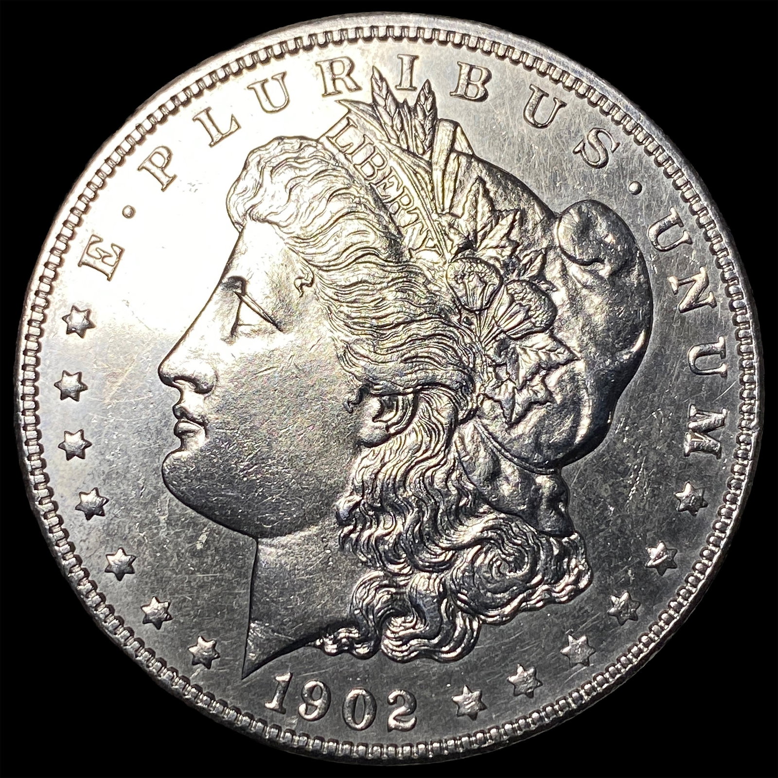 1902 Morgan Silver Dollar CHOICE BU (1 of 2)